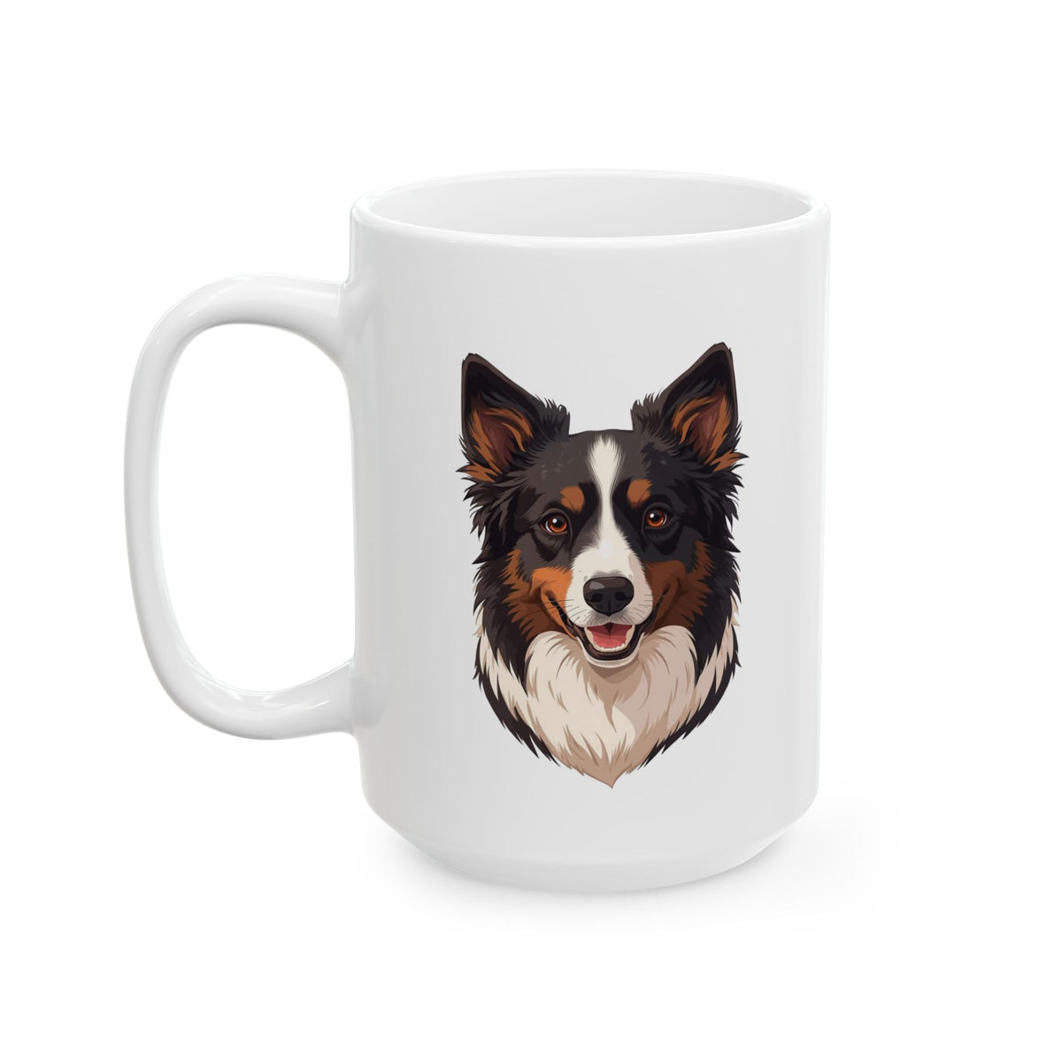 Border Collie Coffee Mug, Collie Dog Mug, Dog Lover Mug, Pet Parent Gift, Border Collie Mom Dad Cup 11oz or 15oz, Dog Lover Gift