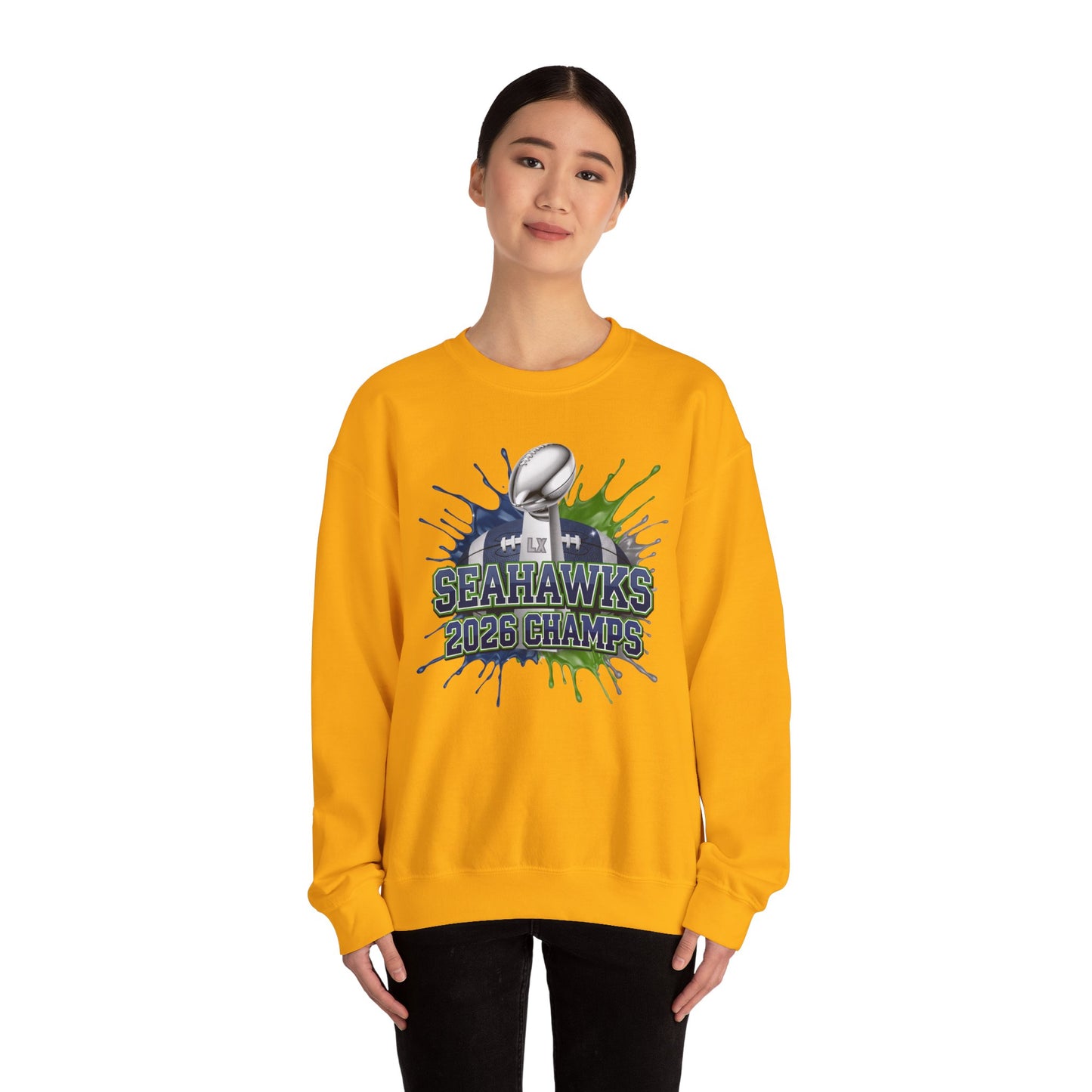 Seahawks 2026 Champions Sweatshirt, Seahawks Football  Fan, 2026 football Champs, Team Victory Sweatshirt