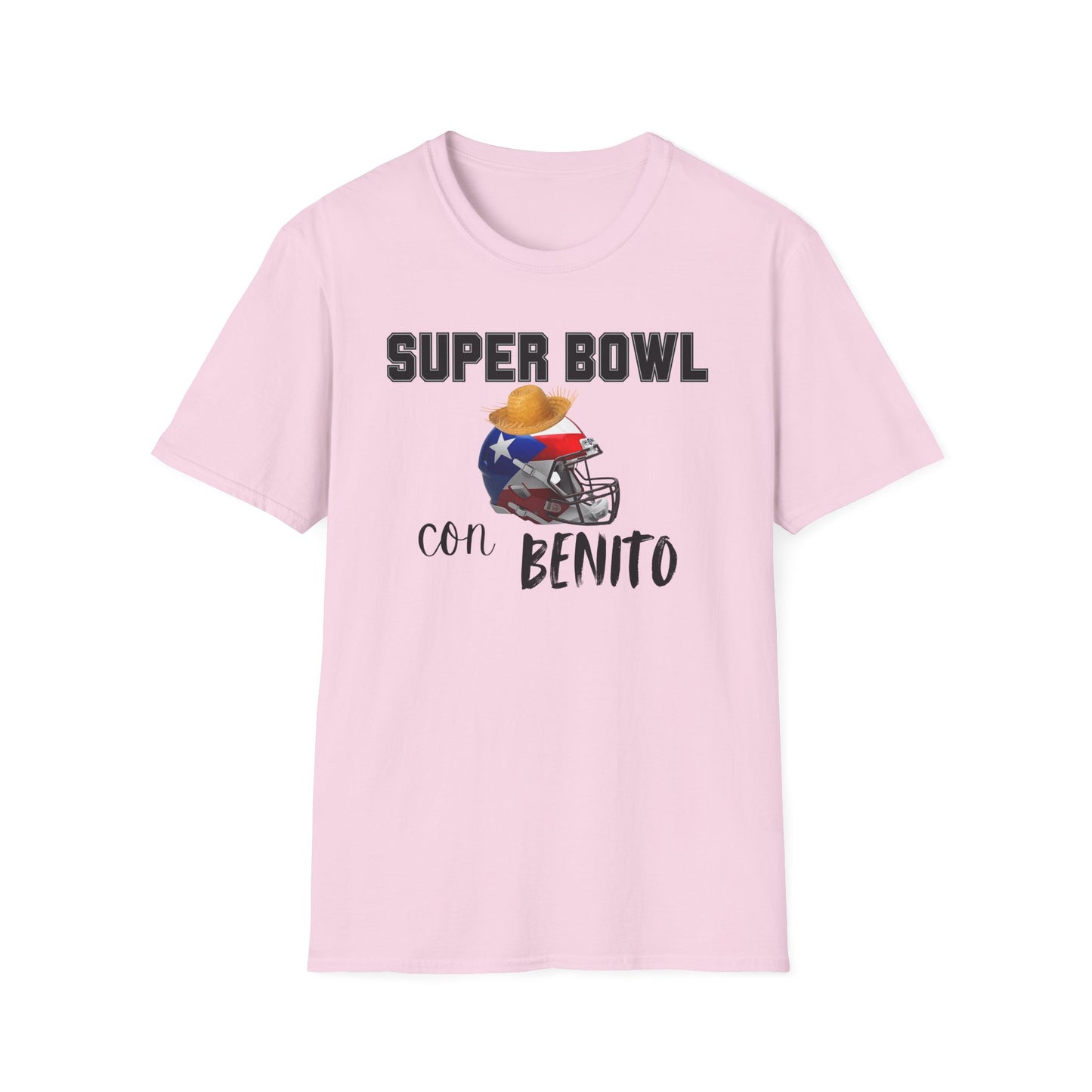 Benito Bowl Halftime Helmet Shirt 2026 T-Shirt, Benito Bowl Shirt, Football Fan Gift, Benito Tee, Puerto Rico Heritage Boriqua Pride Gift