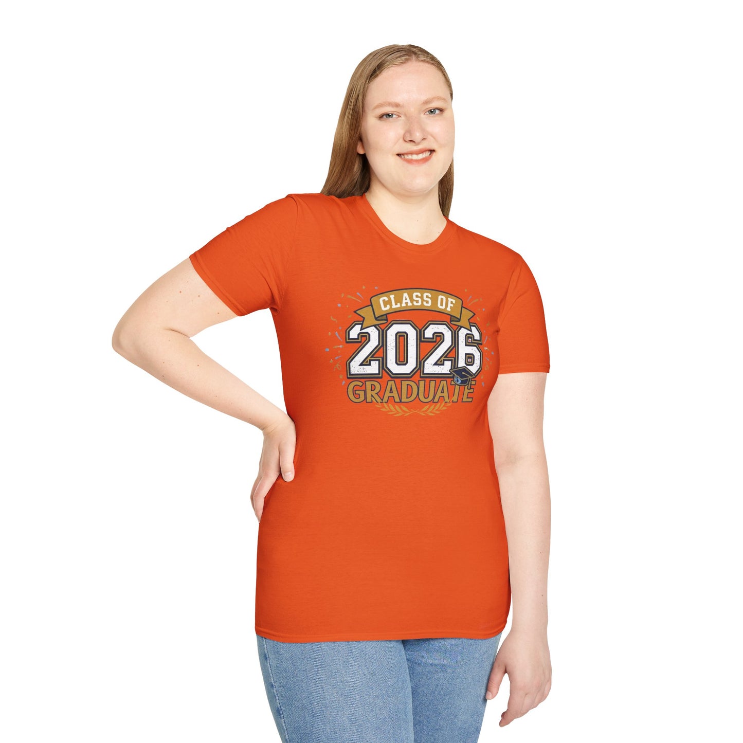 Class of 2026 Graduate T-Shirt – Graduation Gift Tee, Senior 2026 Shirt, High School or College Grad Celebration Apparel