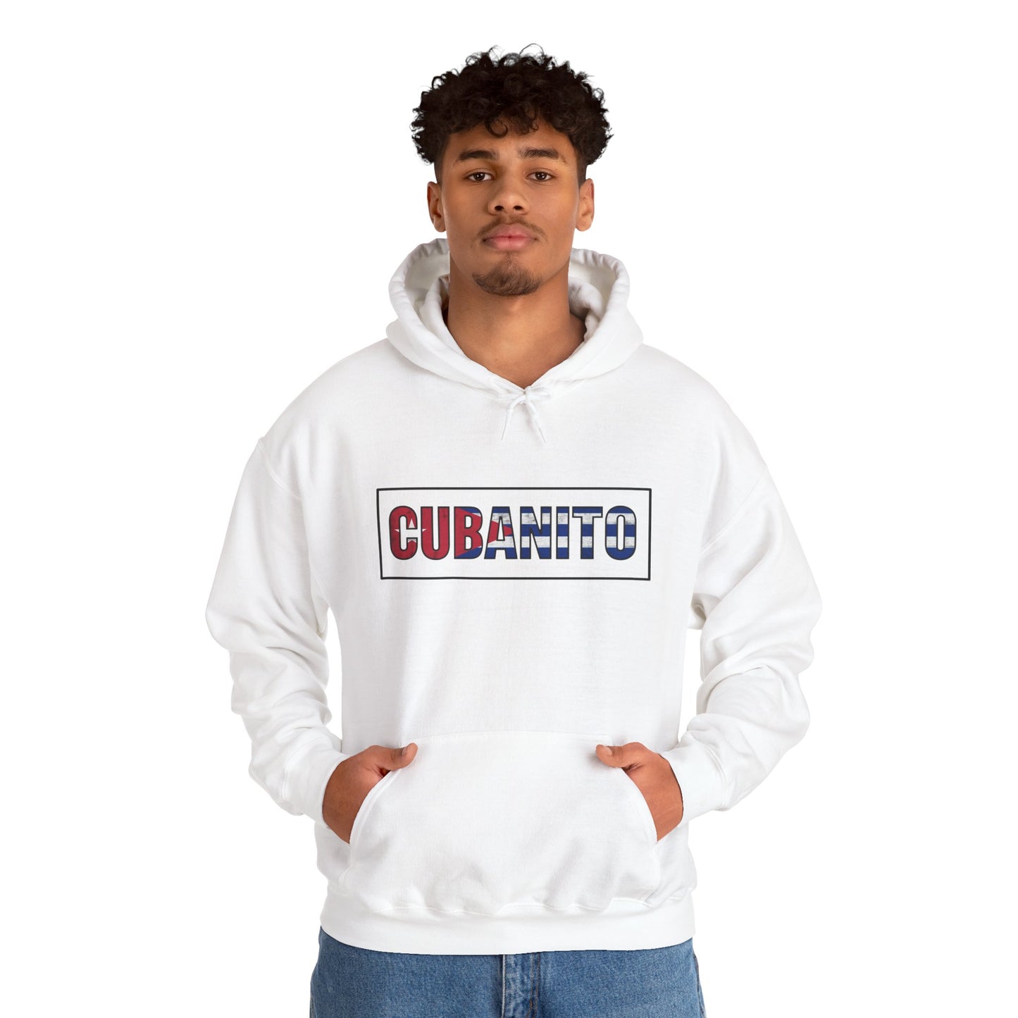 CUBANITO Hoodie – Cuban Flag Hoodie for Men, Latino Pride Hoodie, Cuba Heritage Top, Cuban Culture Graphic Hoodie