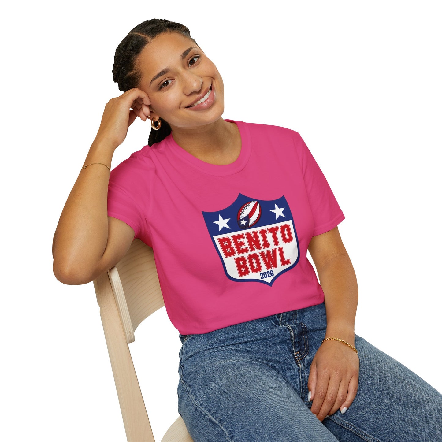 Benito Bowl 2026 Football T-shirt, Benito Bowl Shirt, Football Fan Gift, Puerto Rico Boricua Heritage Culture Pride Tee