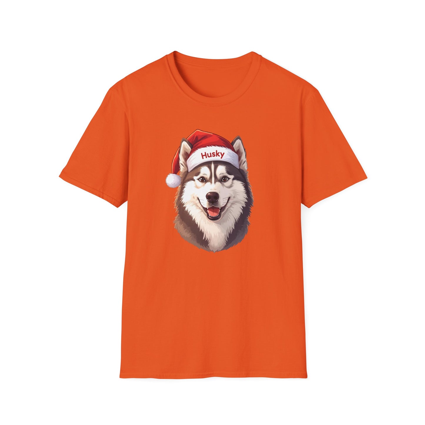 Siberian Husky Dog Portrait Shirt – Husky Dog Lover Gift, Cute Dog Mom Tee, Dog Dad Shirt, Pet Breed Apparel