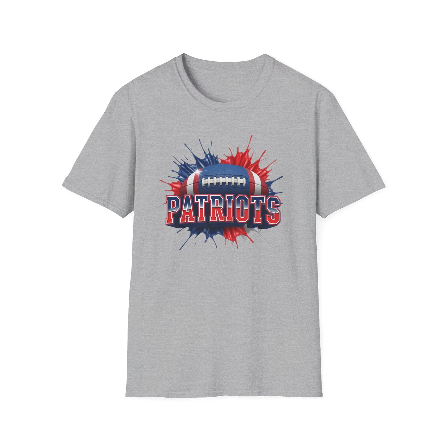 New England Football Unisex T-Shirt, New England Team Tee, Football Gift for New England Fans, Game Day Shirt Sports Fan Football Apparel