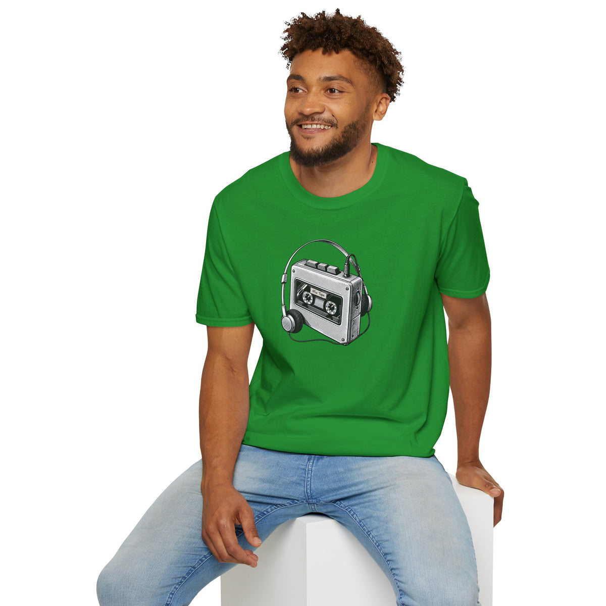 Cassette Tape Shirt, Retro Cassette Player T-Shirt, Mixtape Tee, Vintage Audio Shirt, Music Lover Gift