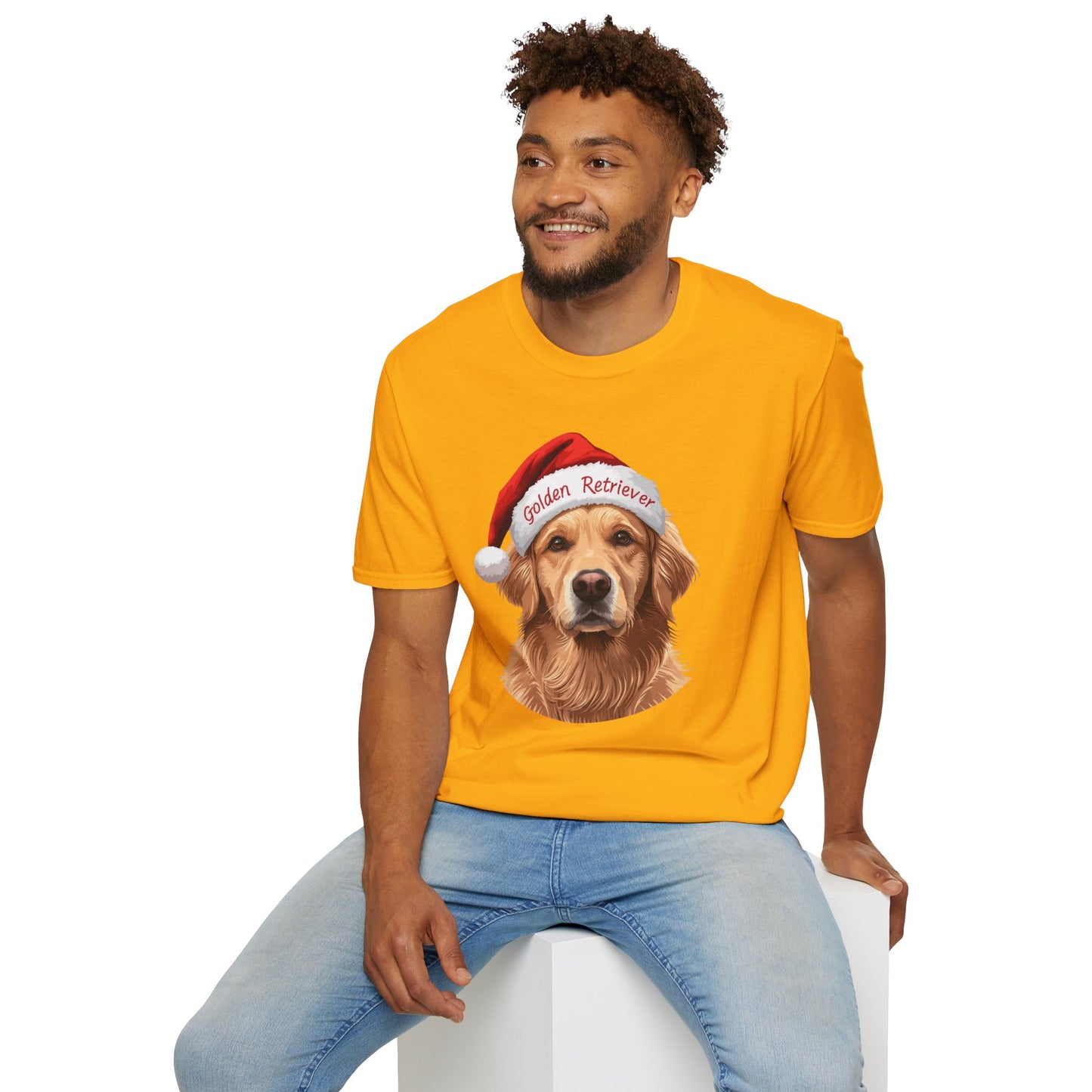 Golden Retriever Dog Portrait Shirt – Lab Dog Lover Gift, Cute Dog Mom Tee, Dog Dad Shirt, Pet Breed Apparel