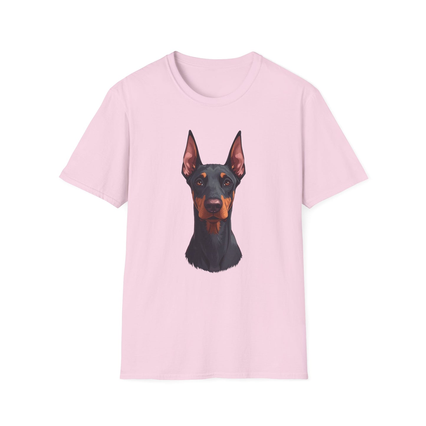 Doberman Dog Portrait Shirt – Doberman Dog Lover Gift, Cute Dog Mom Tee, Dog Dad Shirt, Pet Breed Apparel