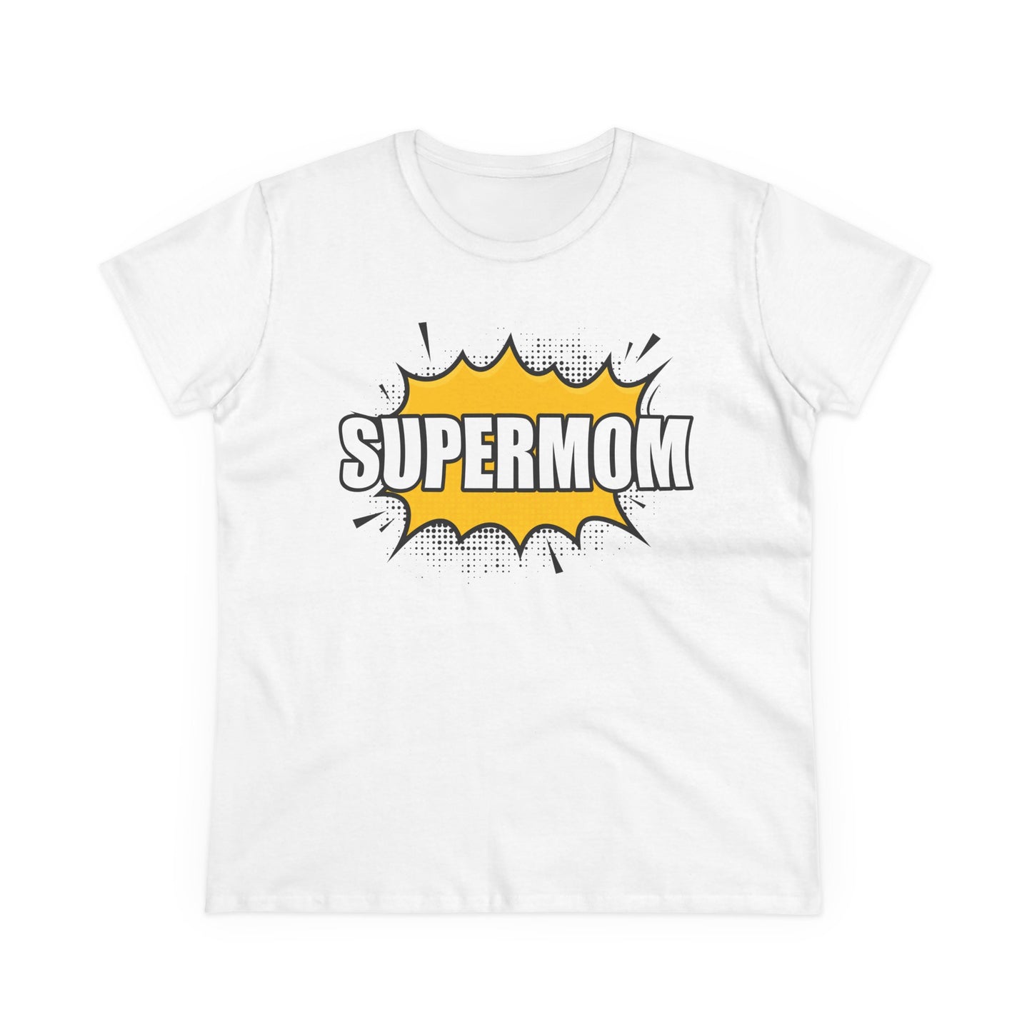 Supermom T-Shirt, Gift for Mom, Cute Summer Top, Mother's Day Gift, Family Gatherings, Casual Wear, Mom's Birthday, Supermom