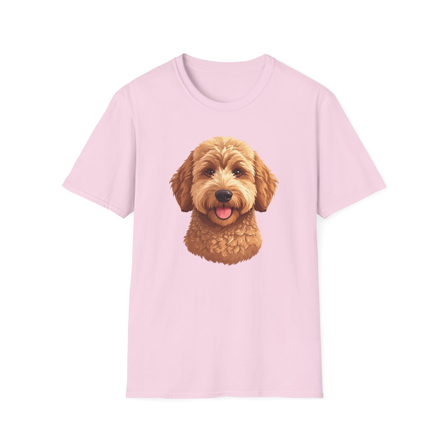 Goldendoodle Dog Portrait Shirt – Goldendoodle Dog Lover Gift, Cute Dog Mom Tee, Dog Dad Shirt, Pet Breed Apparel