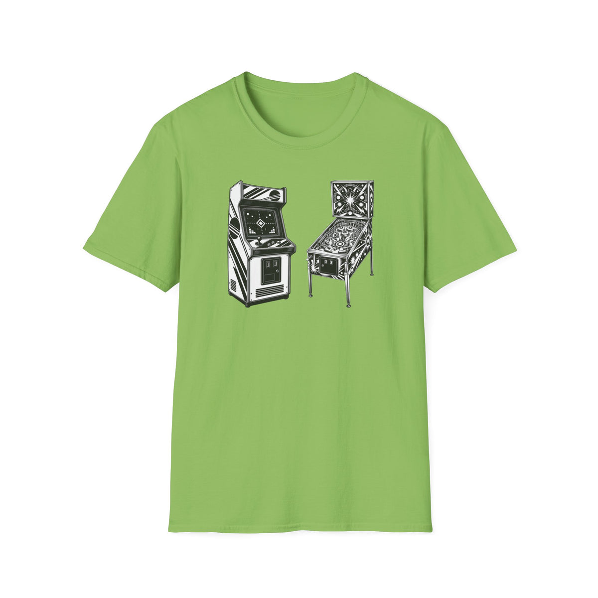 Arcade Game Shirt, Retro Pinball T-Shirt, Vintage Gaming Tee, Game Room Gift, Old School Gamer Shirt