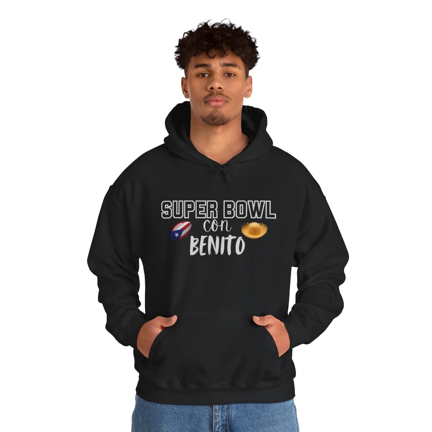 Benito Bowl Halftime Shirt 2026 Hoodie, Benito Bowl Hooded Sweatshirt, Football Fan Gift, Puerto Rico Heritage Hoodie, Boriqua Pride Gift