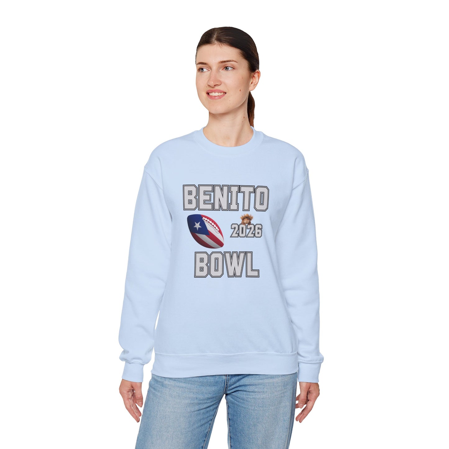 Benito Bowl Halftime 2026 Sweatshirt, Benito Bowl Shirt, Football Fan Gift, Puerto Rico Heritage Sweatshirt, Boriqua Pride Gift