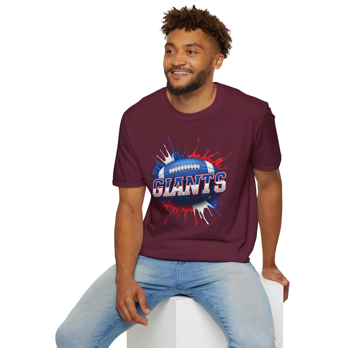 New York Football Unisex T-Shirt, New York Team Tee, Football Gift for New York Fans, Game Day Shirt, Sports Fan Apparel, Football Tee
