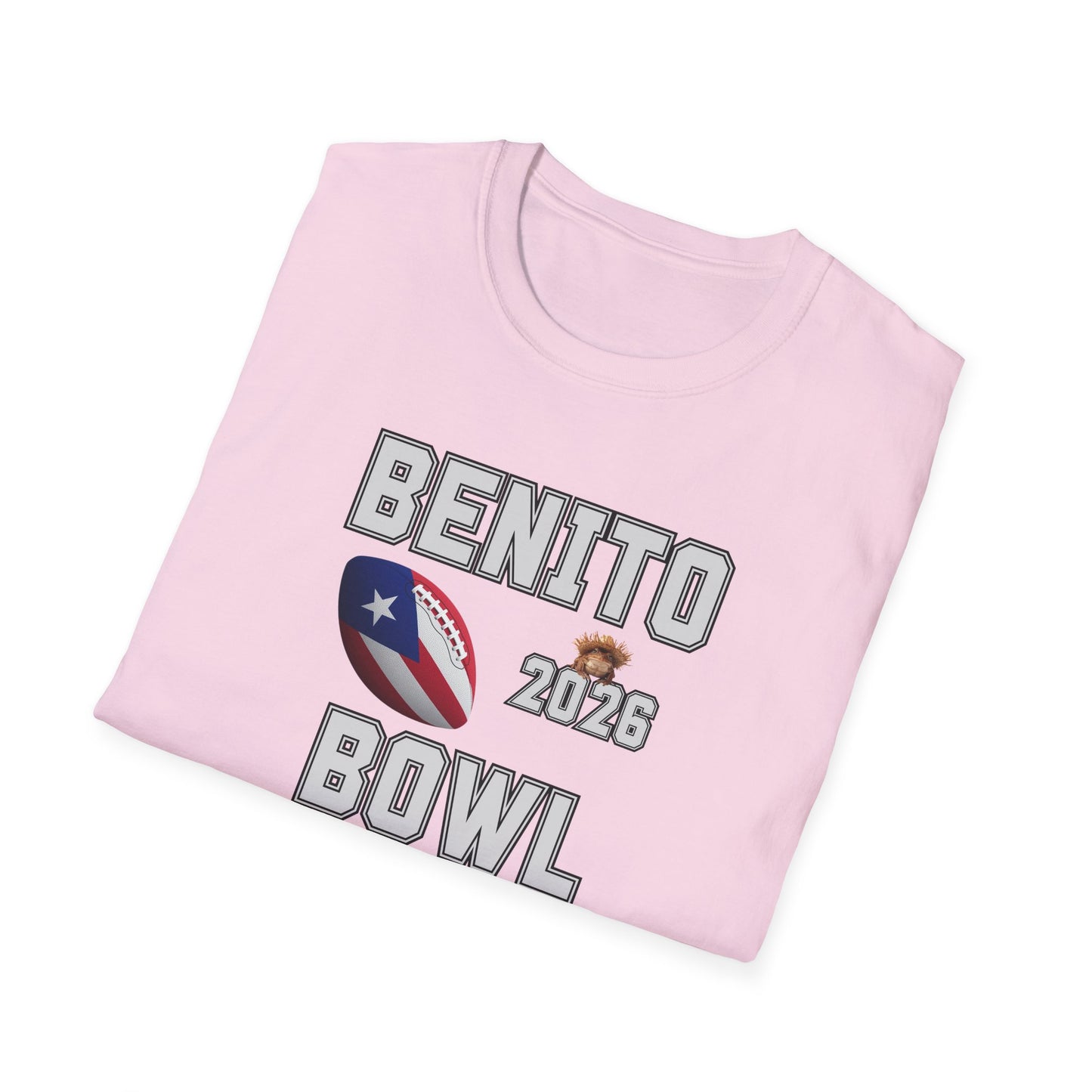 Benito Bowl Halftime Shirt 2026 T-Shirt, Benito Bowl Shirt, Football Fan Gift, Benito Tee, Puerto Rico Heritage Tee, Boriqua Pride Gift
