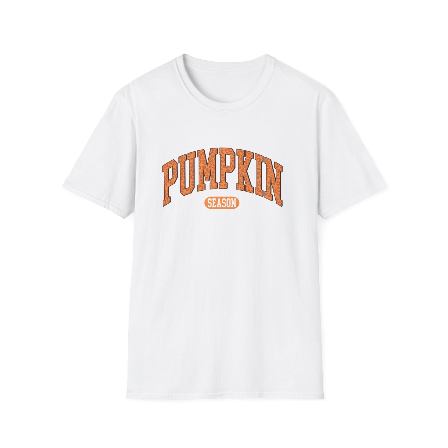 Pumpkin Season Fall T-Shirt - Cute Women's Autumn Tee, Thanksgiving Shirt, Pumpkin Thanksgiving Tee, Cozy Fall Tee for Her, Friendsgiving