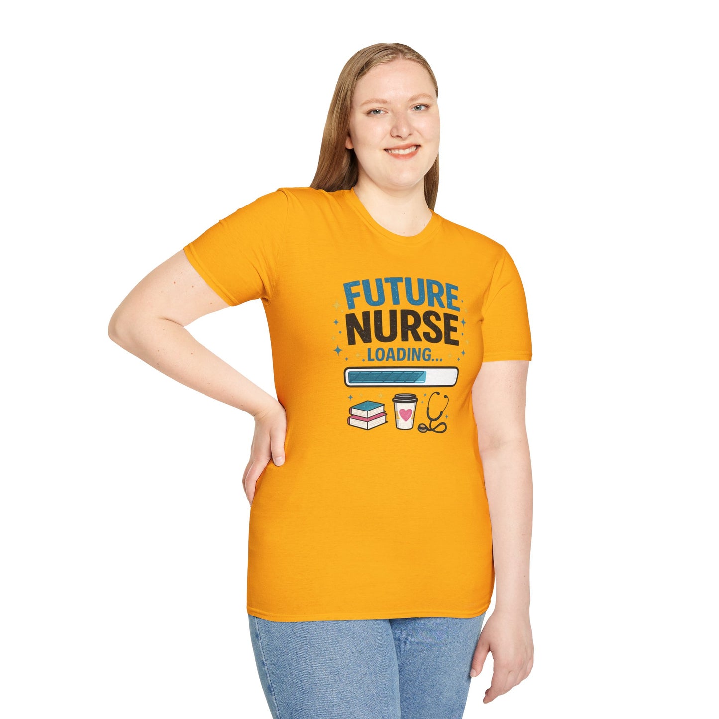 Future Nurse Loading Shirt – Funny Nursing Student T-Shirt, RN School Gift, Nursing School Graduation Tee, Nurse Student Gift Idea