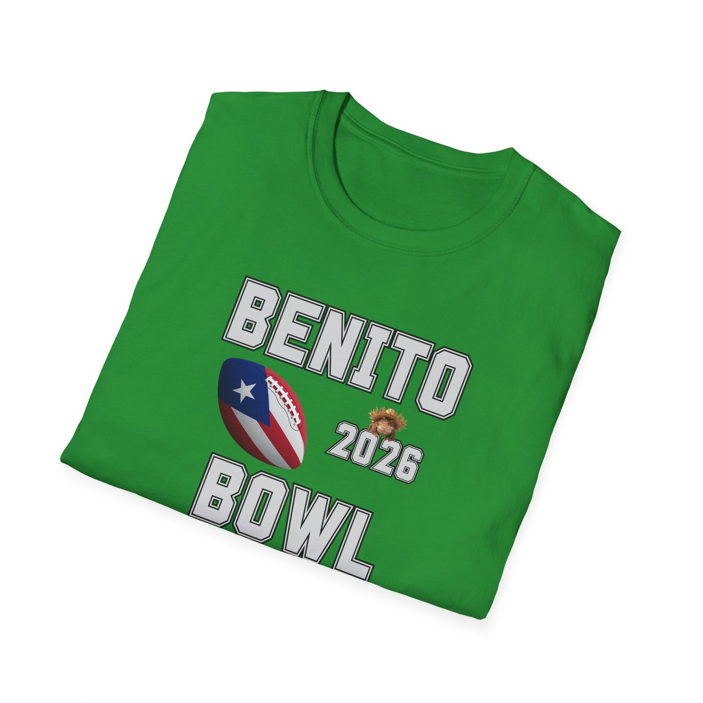 Benito Bowl Halftime Shirt 2026 T-Shirt, Benito Bowl Shirt, Football Fan Gift, Benito Tee, Puerto Rico Heritage Tee, Boriqua Pride Gift