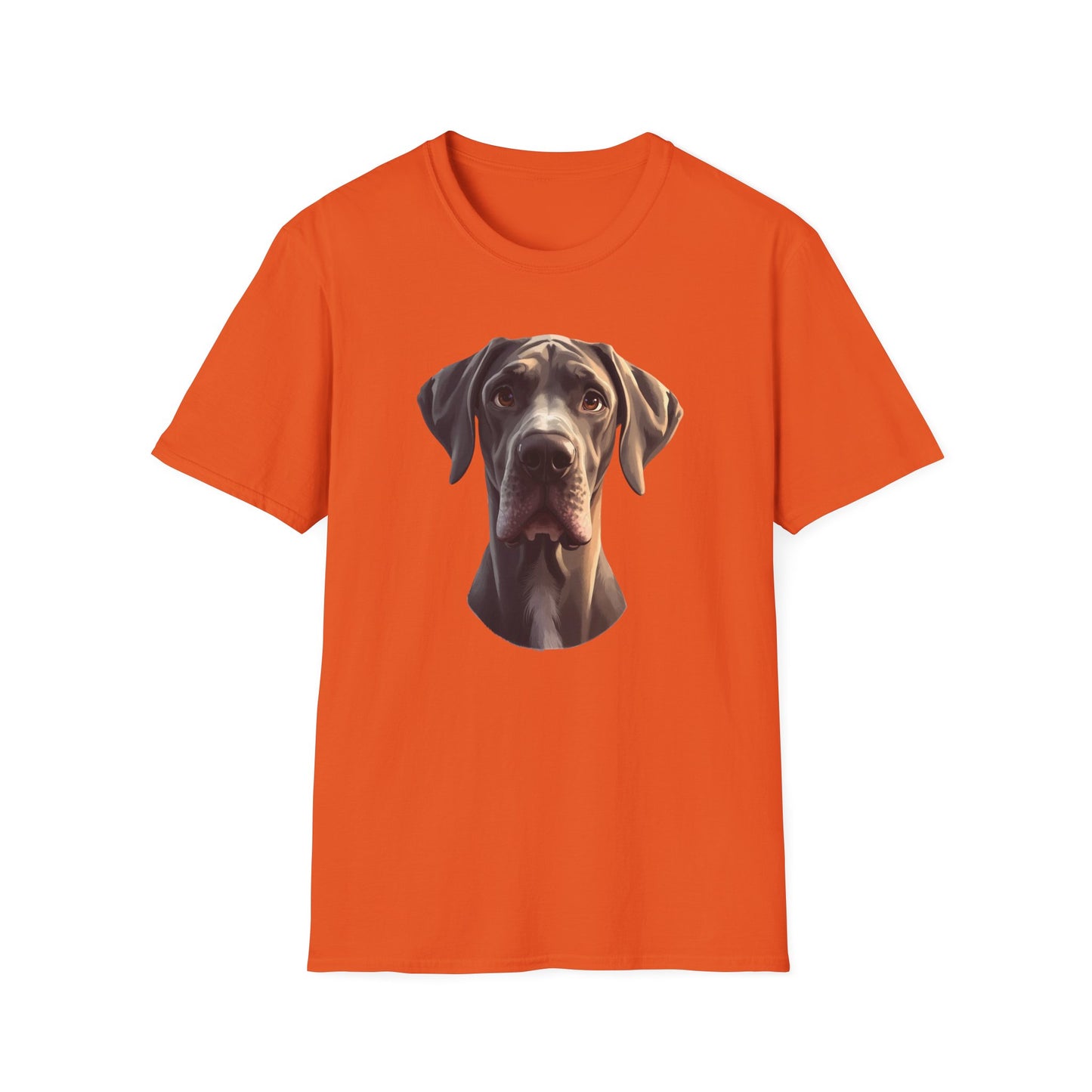 Great Dane Dog Portrait Shirt – Great Dane Dog Lover Gift, Cute Dog Mom Tee, Dog Dad Shirt, Pet Breed Apparel