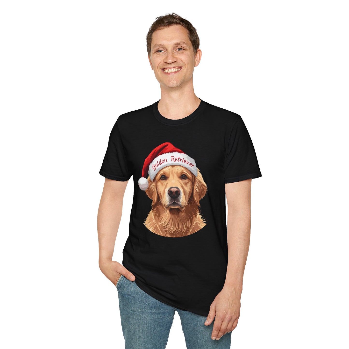 Golden Retriever Dog Portrait Shirt – Lab Dog Lover Gift, Cute Dog Mom Tee, Dog Dad Shirt, Pet Breed Apparel