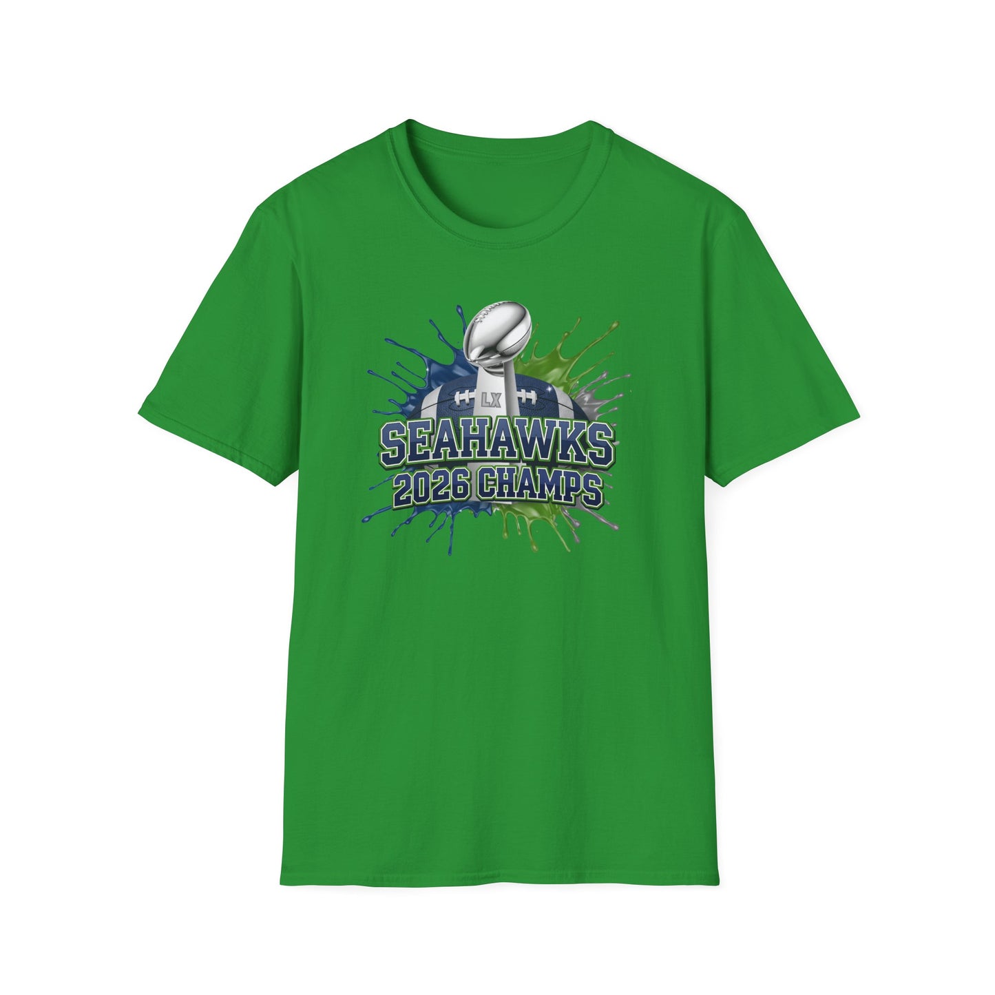 Seahawks 2026 Champions T-shirt – Seahawks Football Fan Tee, 2026 football Champs, Football Gift Shirt, Victory Tee