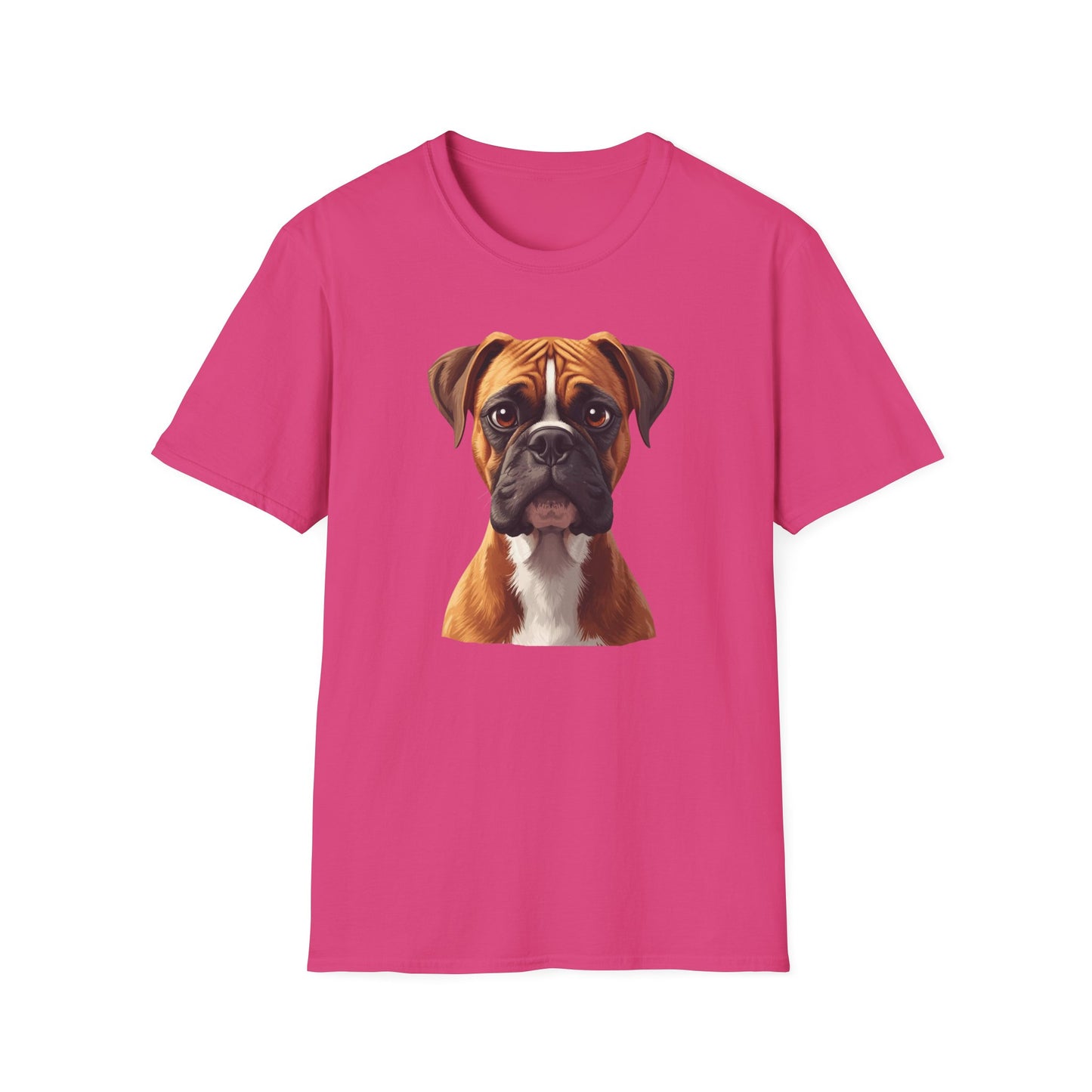 Boxer Dog Portrait Shirt – Boxer Dog Lover Gift, Cute Dog Mom Tee, Dog Dad Shirt, Pet Breed Apparel