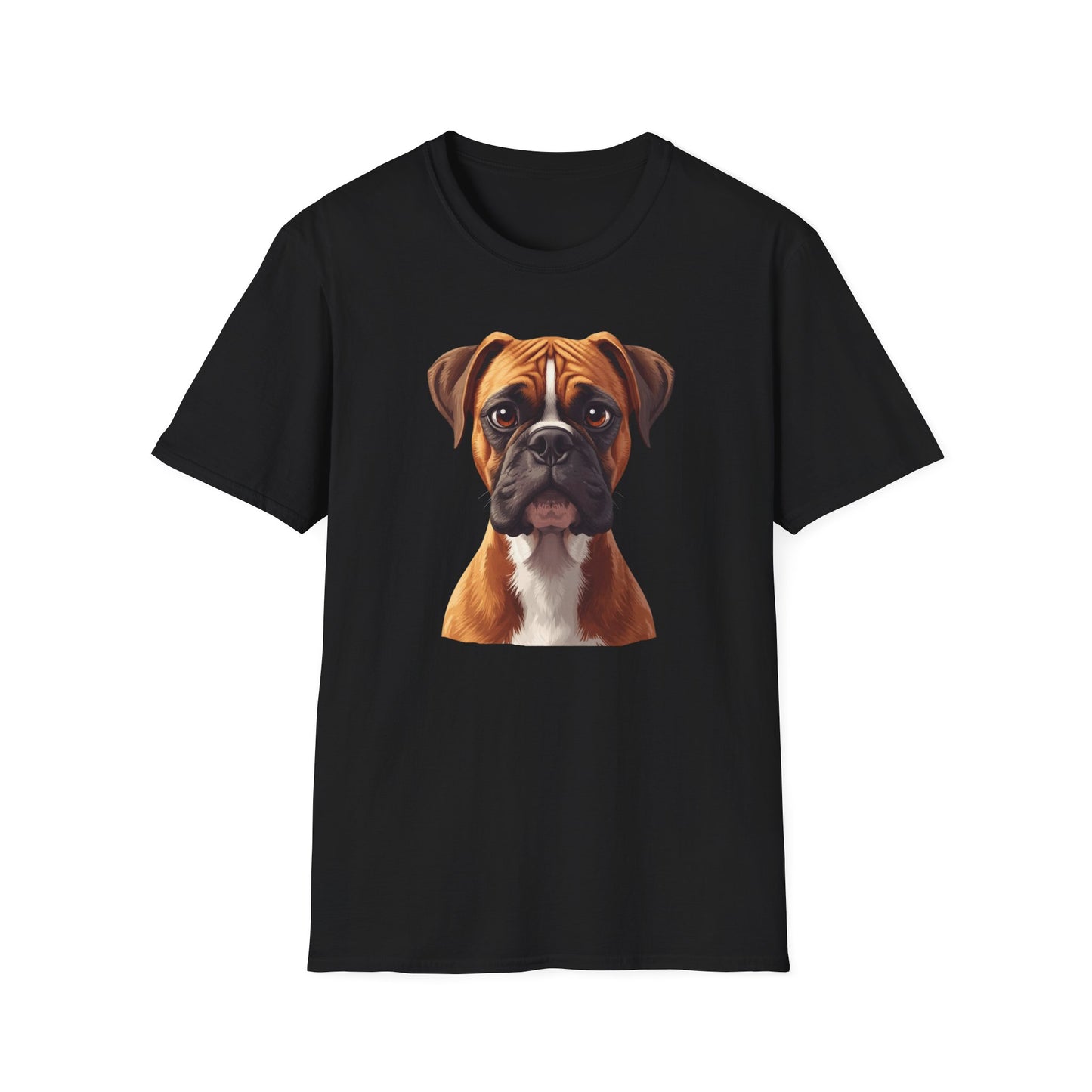 Boxer Dog Portrait Shirt – Boxer Dog Lover Gift, Cute Dog Mom Tee, Dog Dad Shirt, Pet Breed Apparel
