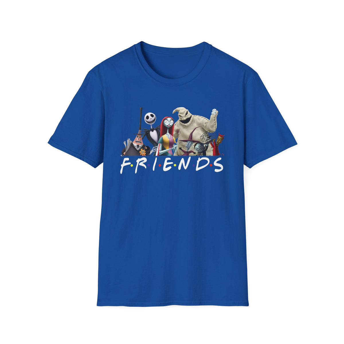 The Nightmare Before Christmas Skellington Family Friends T-Shirt, Scary Movie Tee, Halloween Shirt, Horror Movie Characters Gift
