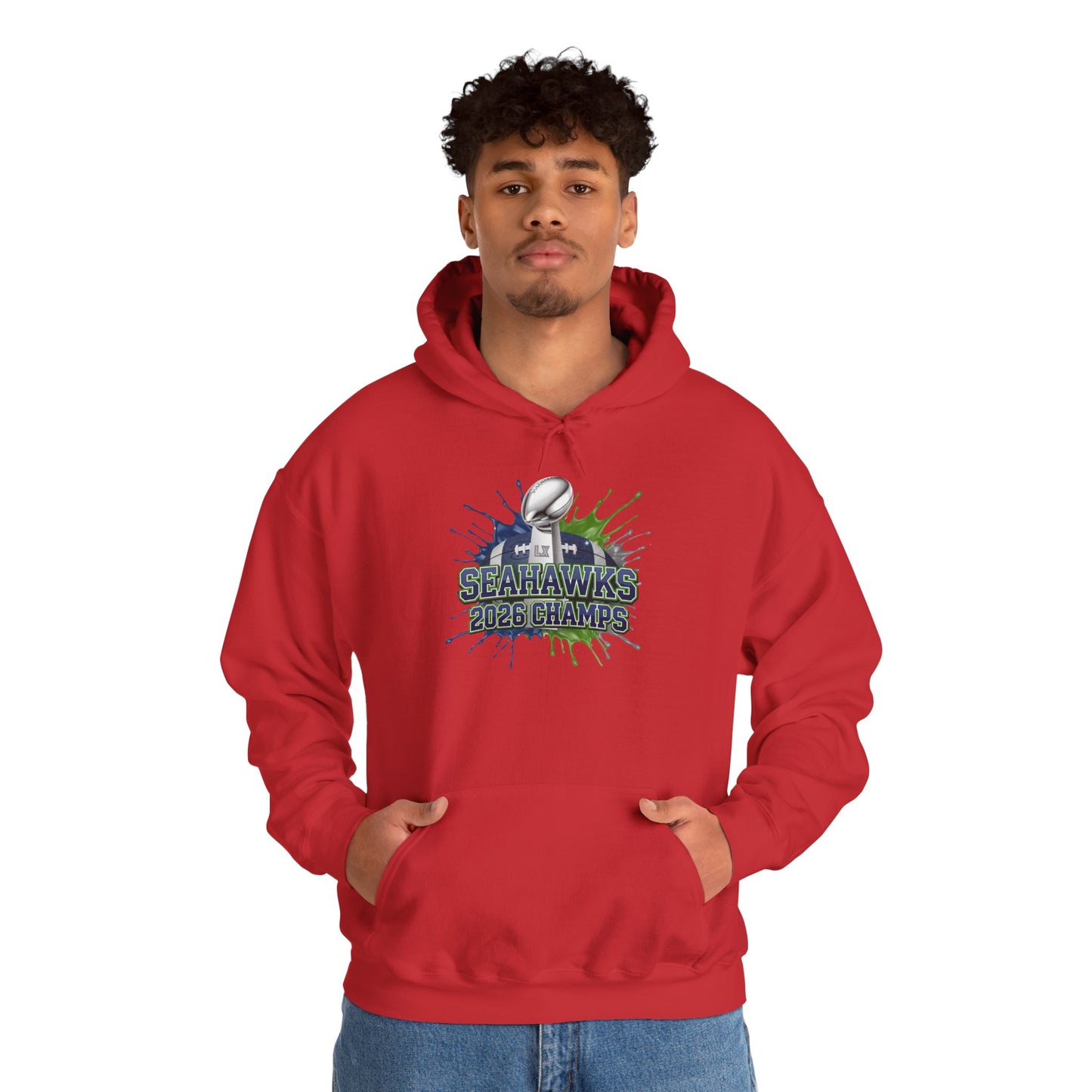 Seahawks 2026 Champions Hoodie – Seahawks Football 12s Fan Hoodie, 2026 football Champs, Football Gift