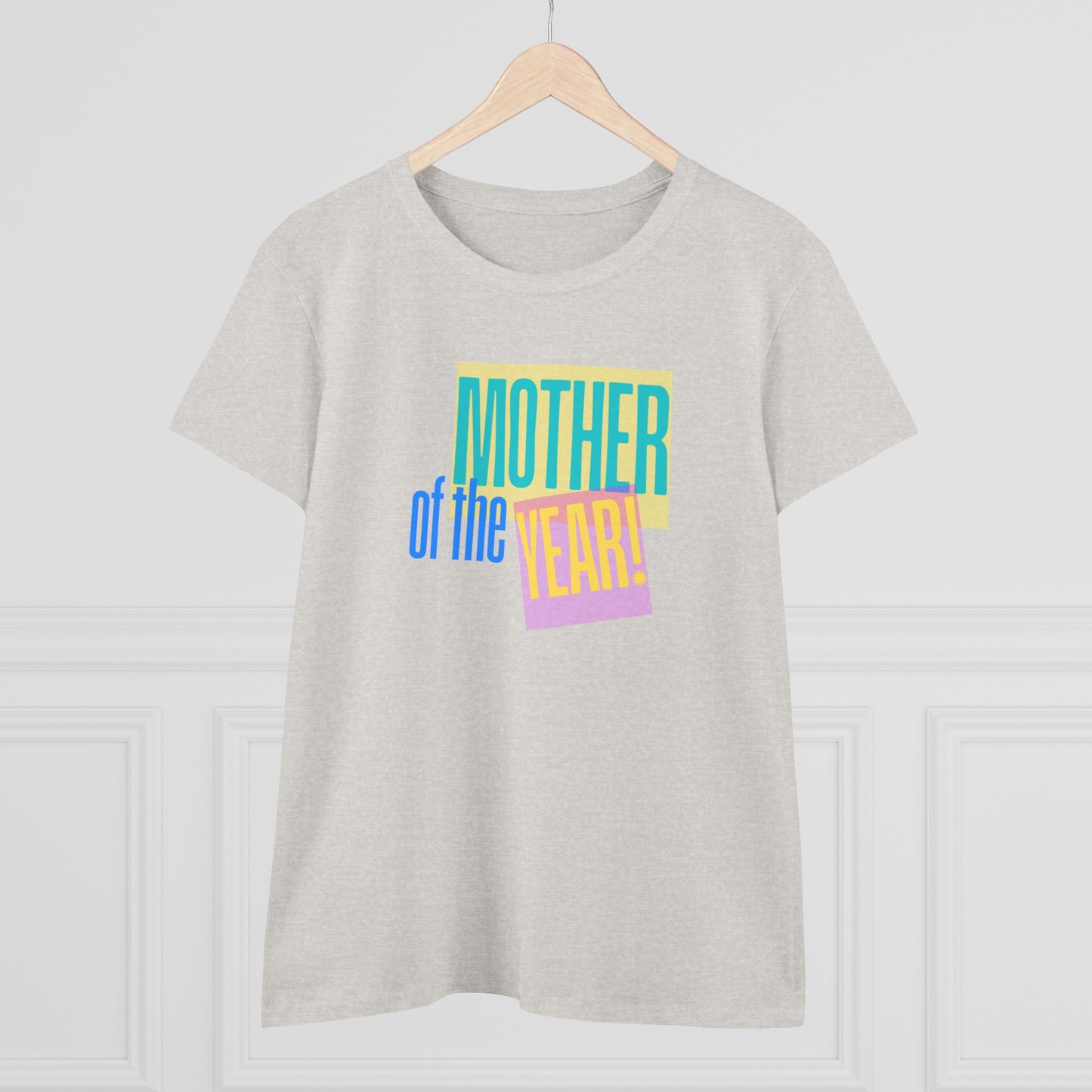 Mother of the Year! T-Shirt, Gift for Mom, Cute Summer Top, Mother's Day Gift, Family Gatherings, Casual Wear, Mom's Birthday