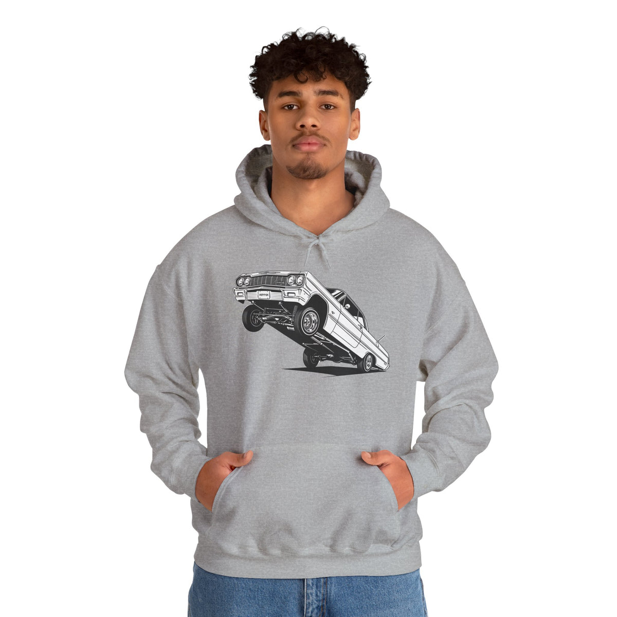 Classic Car Hoodie, Lowrider Car Hoodie, Vintage Auto Hoodie, Car Enthusiast Sweatshirt, Unisex Automotive Hoodie