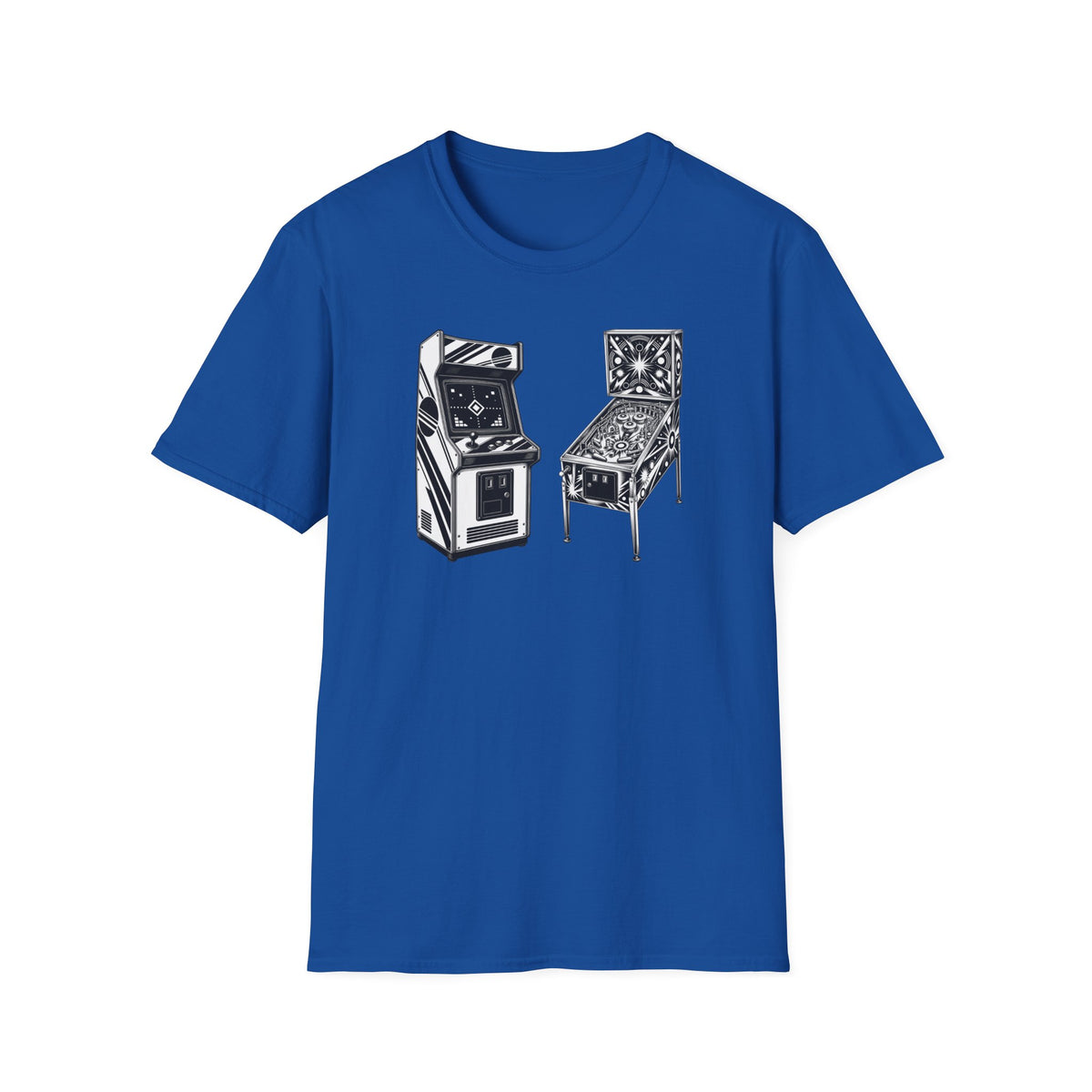Arcade Game Shirt, Retro Pinball T-Shirt, Vintage Gaming Tee, Game Room Gift, Old School Gamer Shirt
