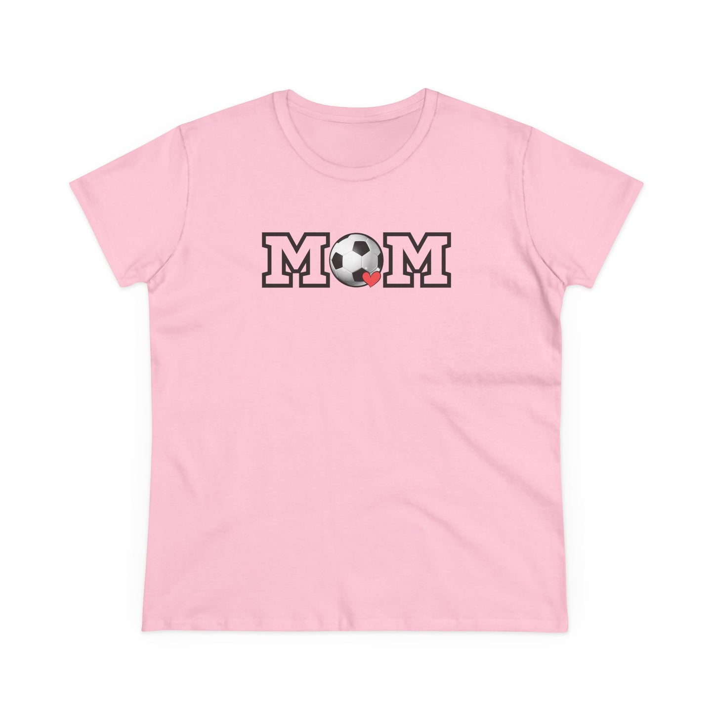 Soccer Mom Shirt, Sports Mom Gift, Cotton T-Shirt, Soccer Fan Apparel, Mother's Day Tee, Mom loves Soccer, Sports Mom