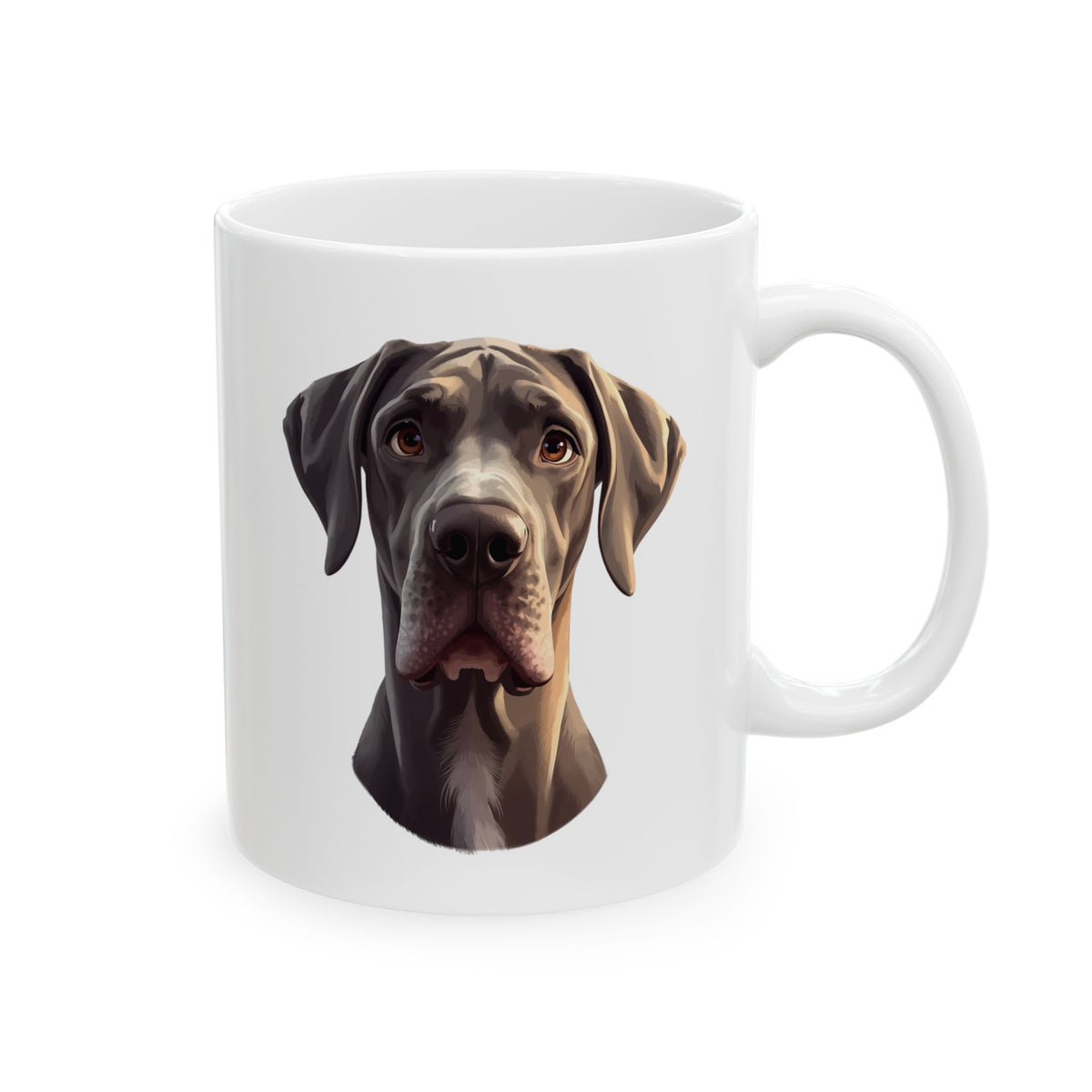 Great Dane Coffee Mug, Large Dog Mug, Dog Lover Mug, Pet Parent Gift, Great Dane Mom Dad Cup 11oz or 15oz, Dog Lover Gift