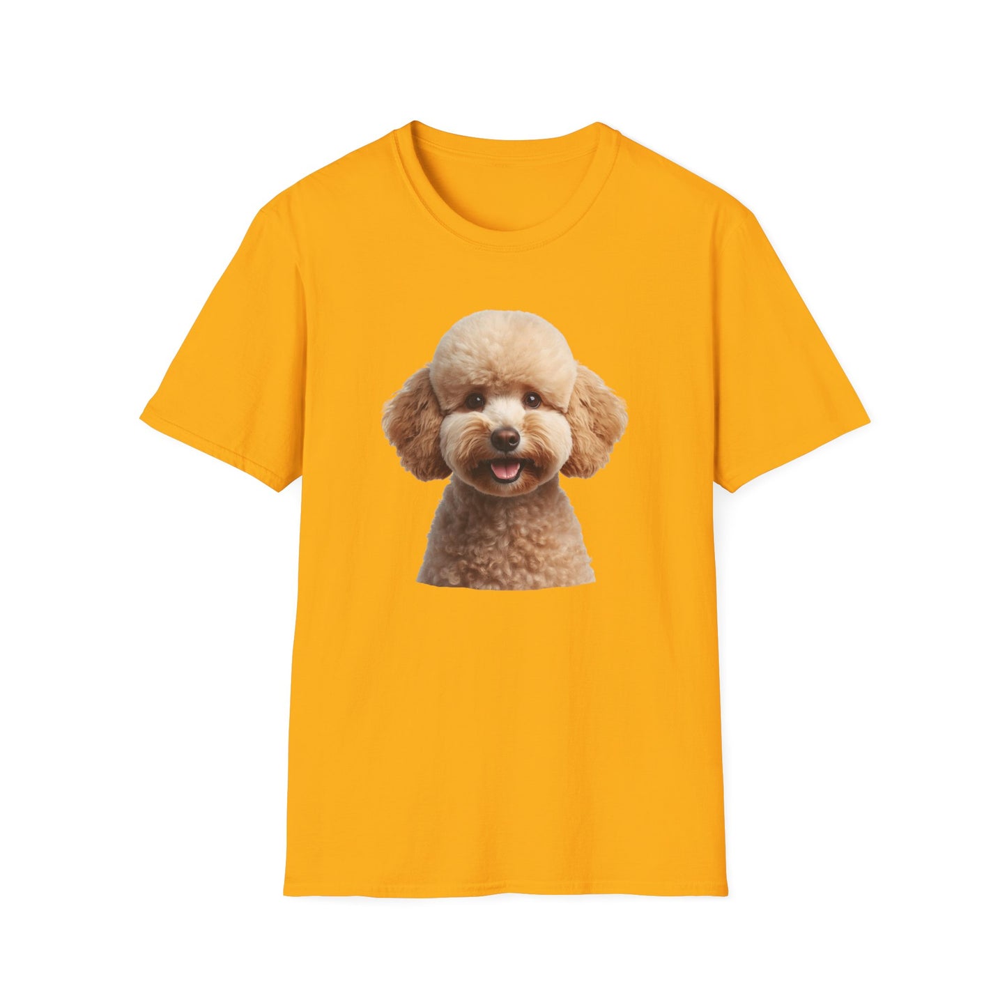 Poodle Dog Portrait Shirt – Poodle Dog Lover Gift, Cute Dog Mom Tee, Dog Dad Shirt, Pet Breed Apparel