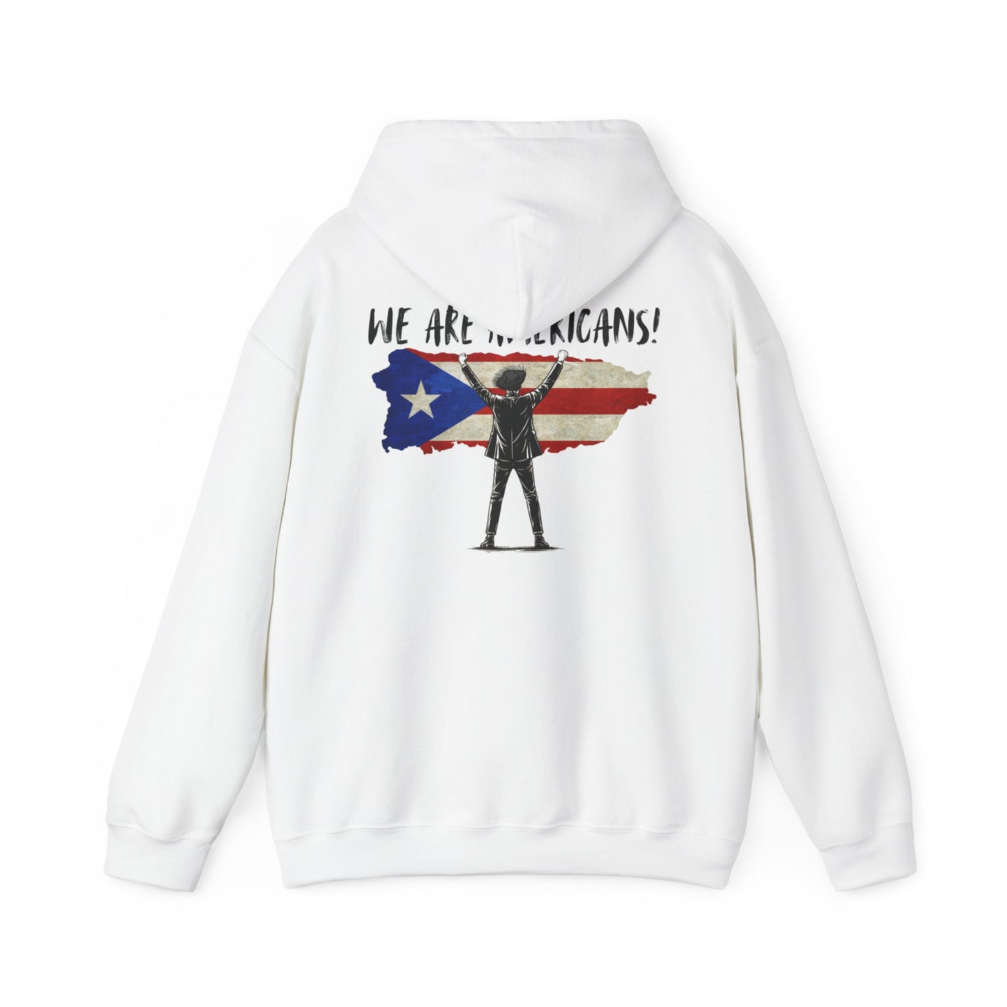 Benito Hoodie We are Americans , Benito Bowl, Football Fan Gift, Puerto Rico Boricua Heritage Culture Pride Hoodie