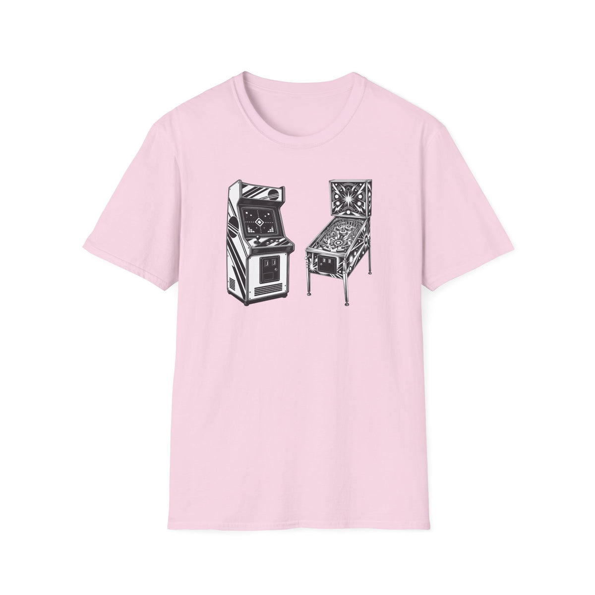 Arcade Game Shirt, Retro Pinball T-Shirt, Vintage Gaming Tee, Game Room Gift, Old School Gamer Shirt