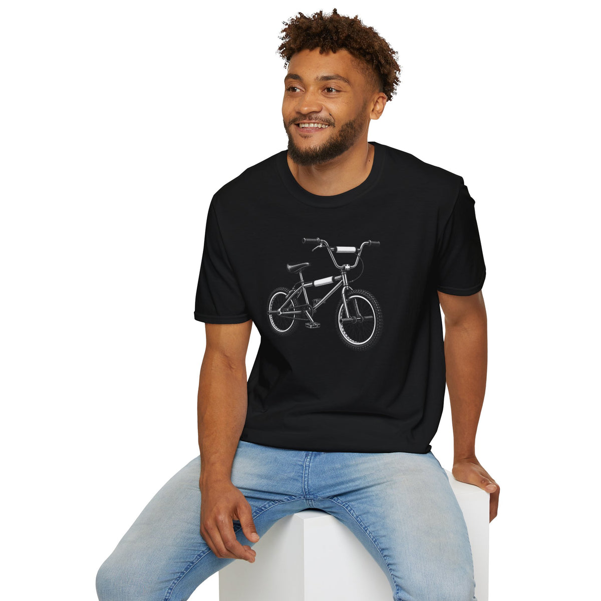 BMX Bike Shirt, Retro Bicycle T-Shirt, Old School Freestyle Bike Tee, Cyclist Gift, Vintage BMX Style