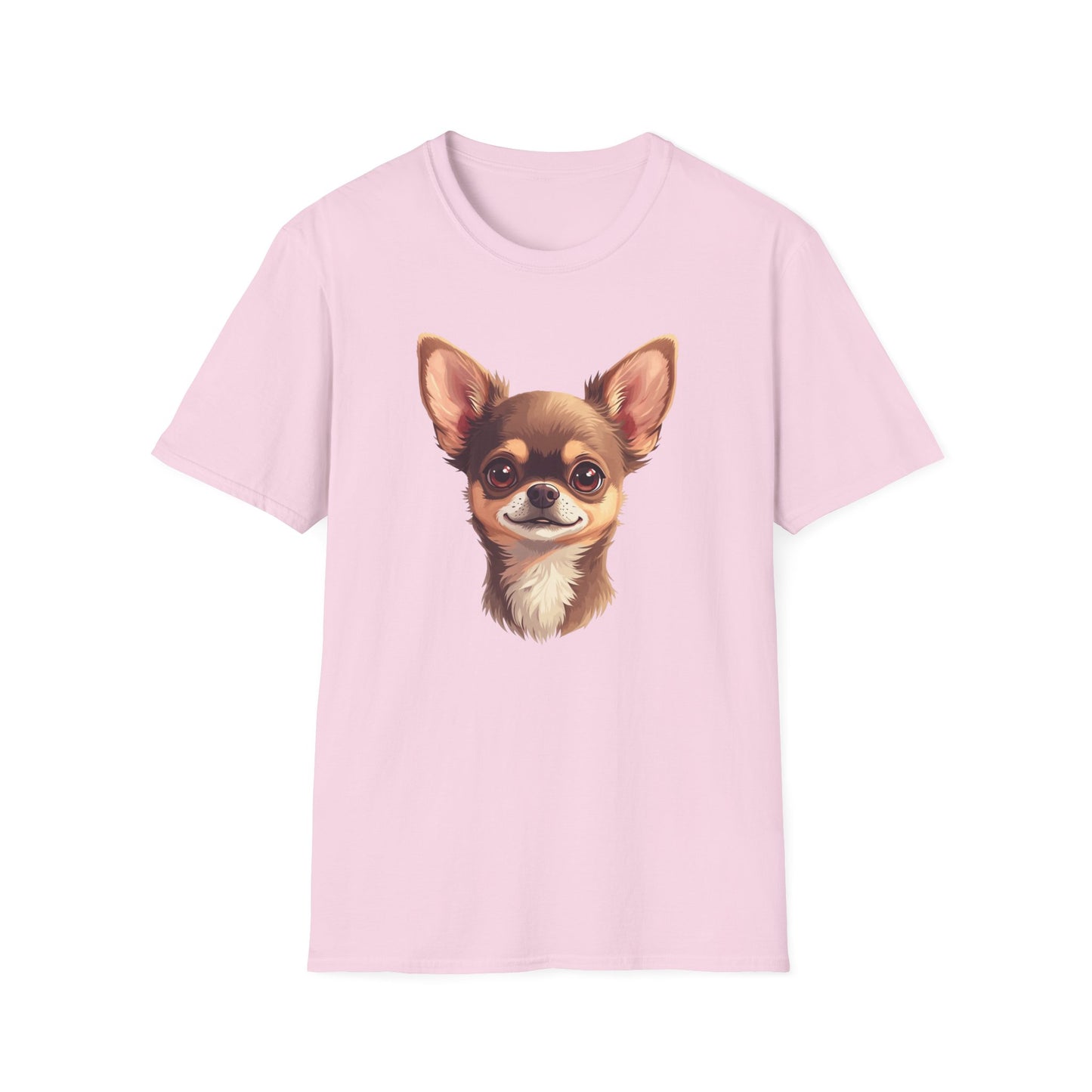 Chihuahua Dog Portrait Shirt – Chihuahua Dog Lover Gift, Cute Dog Mom Tee, Dog Dad Shirt, Pet Breed Apparel