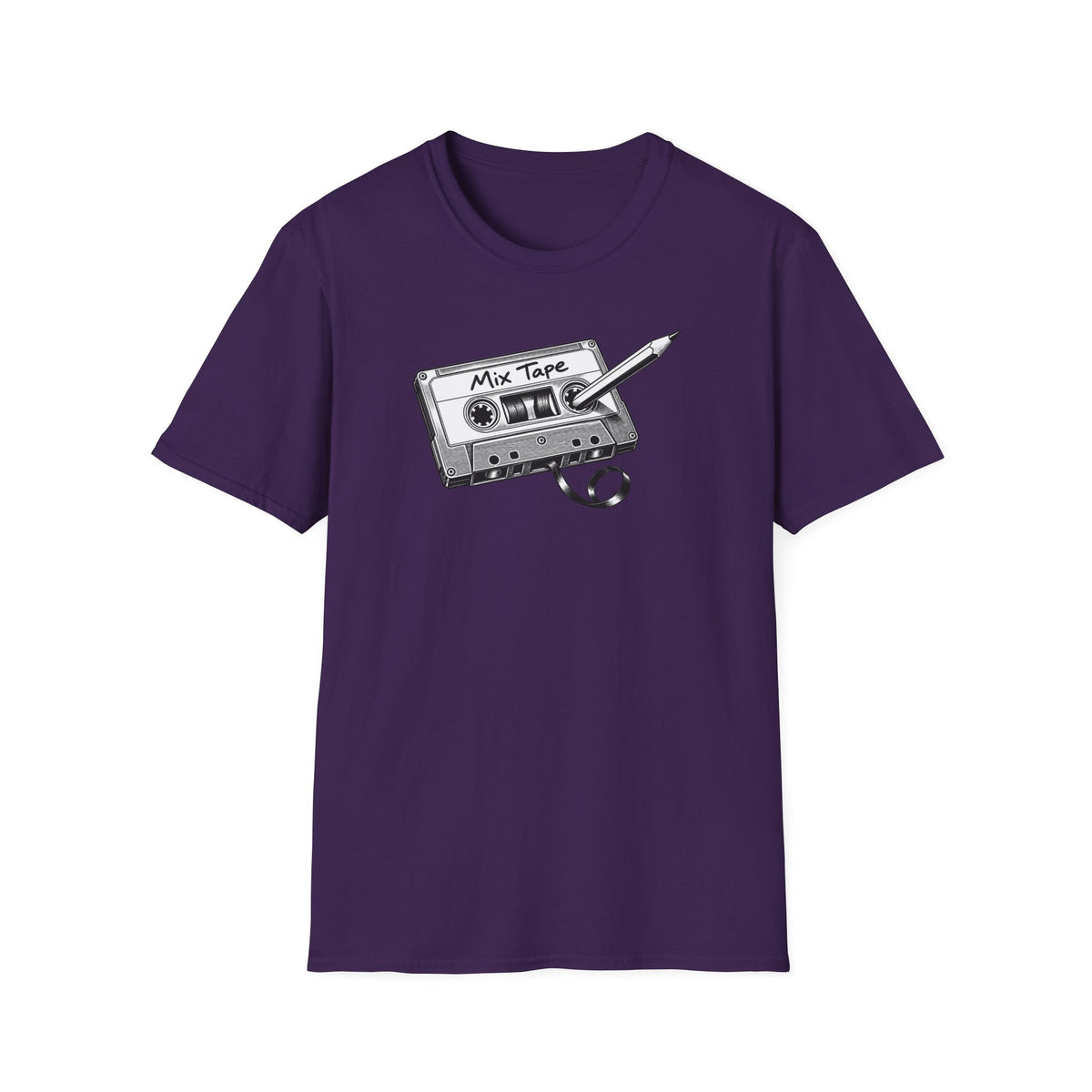 Retro Cassette Shirt, Vintage Music T-Shirt, Analog Audio Tee, Old School Music Lover Gift