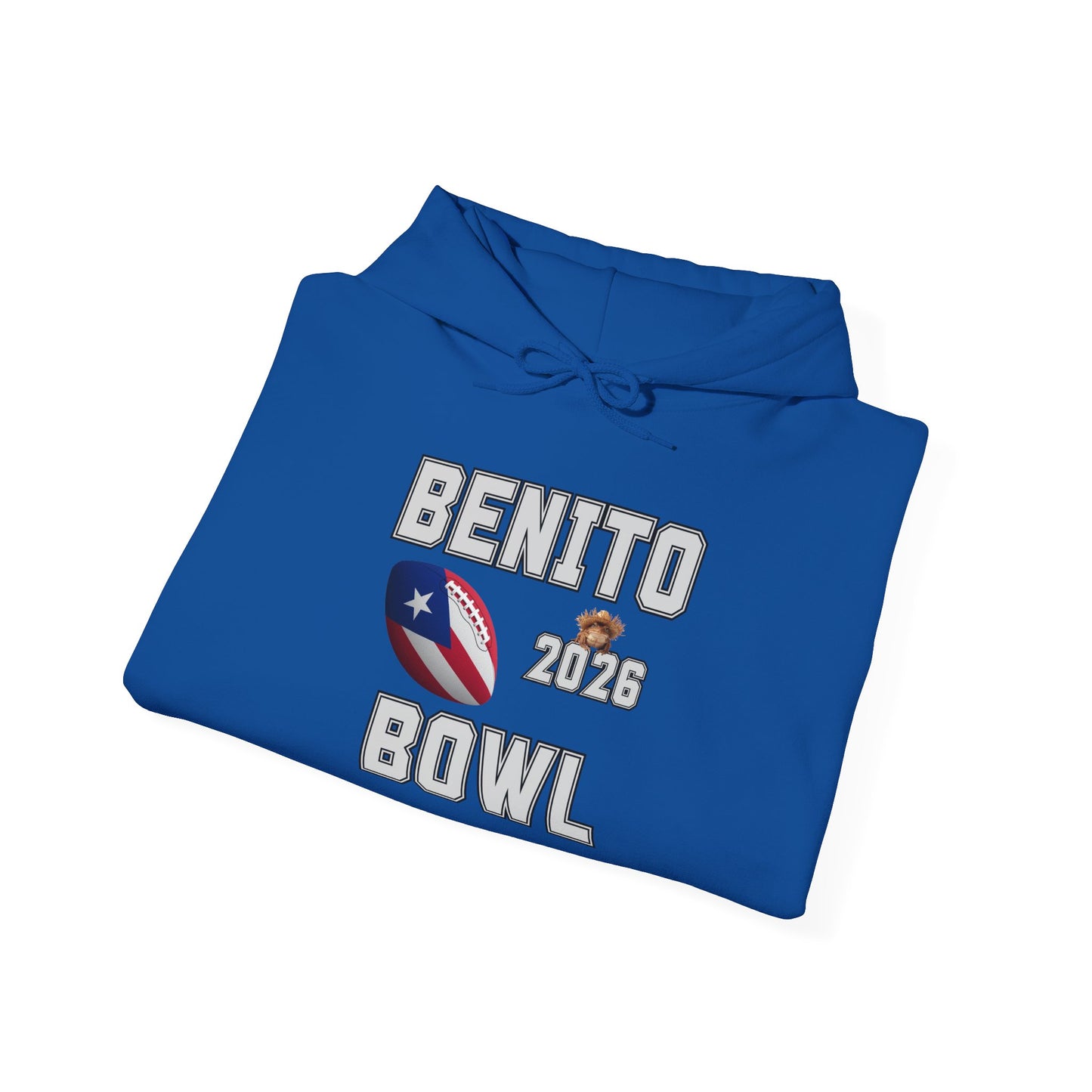 Benito Bowl Halftime Shirt 2026 Hoodie, Benito Bowl Hooded Sweatshirt, Football Fan Gift, Puerto Rico Heritage Hoodie, Boriqua Pride Gift