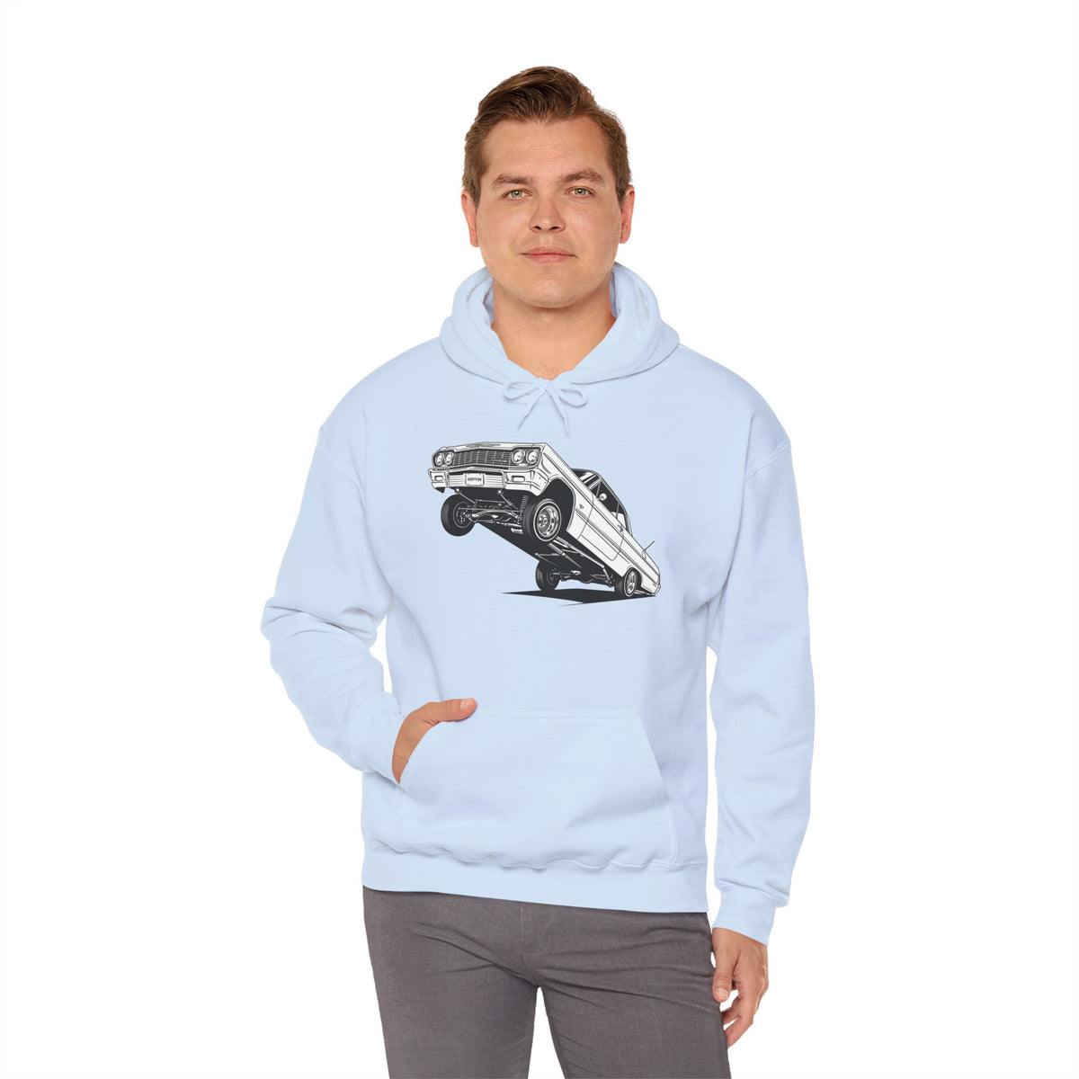 Classic Car Hoodie, Lowrider Car Hoodie, Vintage Auto Hoodie, Car Enthusiast Sweatshirt, Unisex Automotive Hoodie
