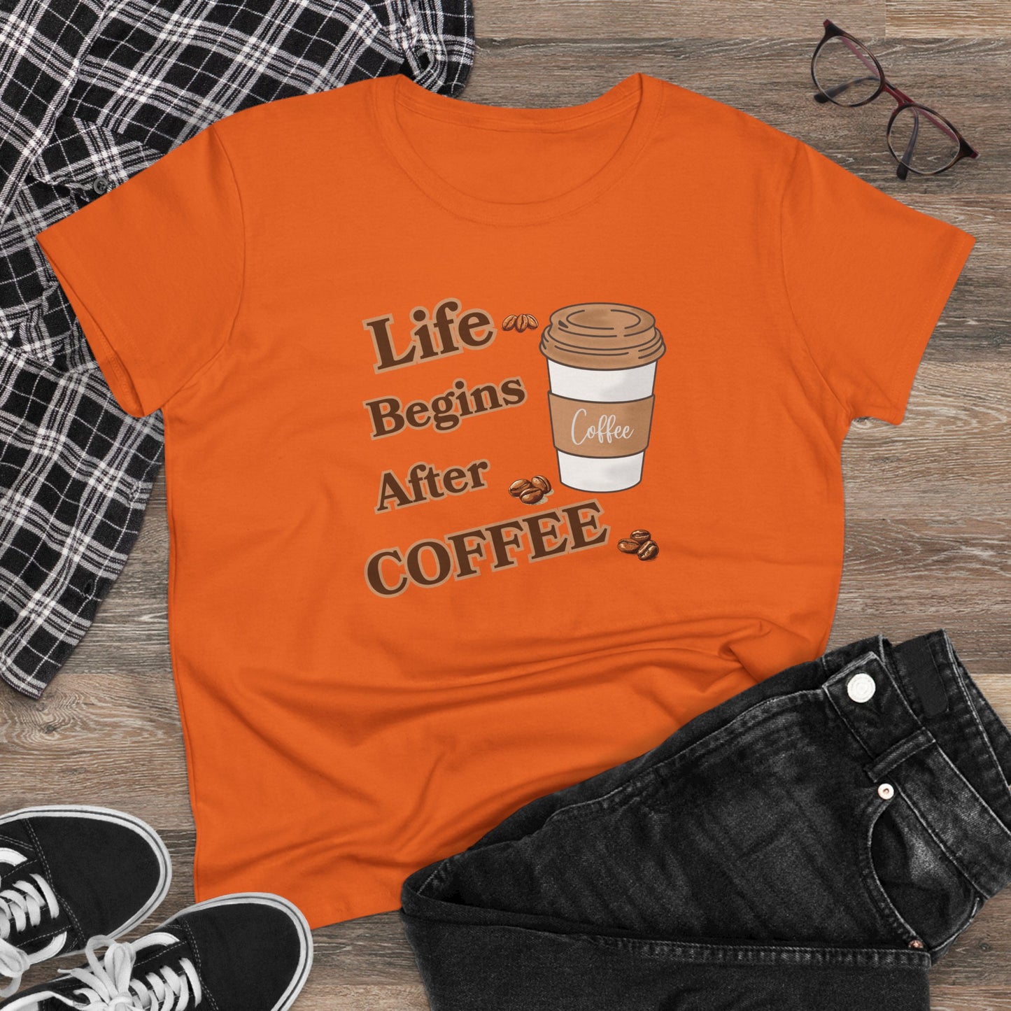 Life Begins After Coffee Shirt, Funny Coffee Shirt, Mother's Day Gift, Coffee Lover Gift, Mom Gift, Coffee Drinker Gift, Birthday Gift