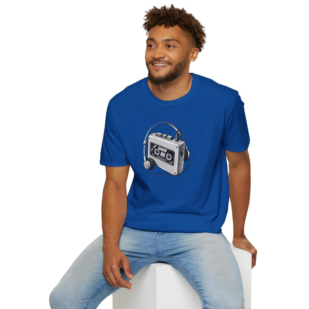 Cassette Tape Shirt, Retro Cassette Player T-Shirt, Mixtape Tee, Vintage Audio Shirt, Music Lover Gift