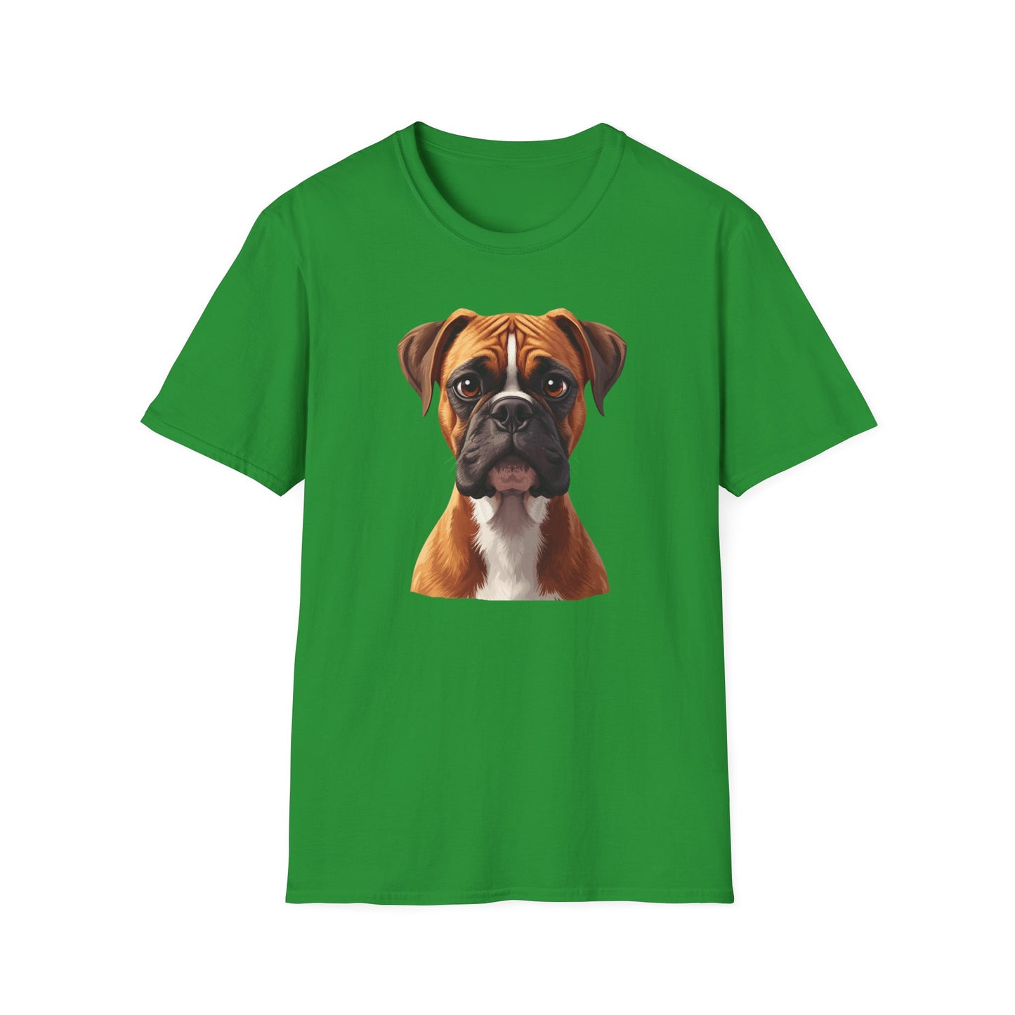 Boxer Dog Portrait Shirt – Boxer Dog Lover Gift, Cute Dog Mom Tee, Dog Dad Shirt, Pet Breed Apparel