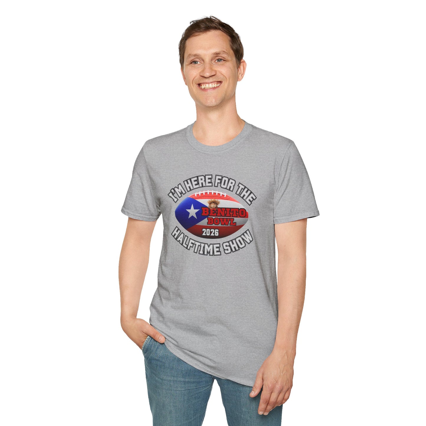 Benito Bowl Halftime Shirt 2026 T-Shirt, Benito Bowl Shirt, Football Fan Gift, Benito Tee, Puerto Rico Heritage Tee, Boriqua Pride Gift