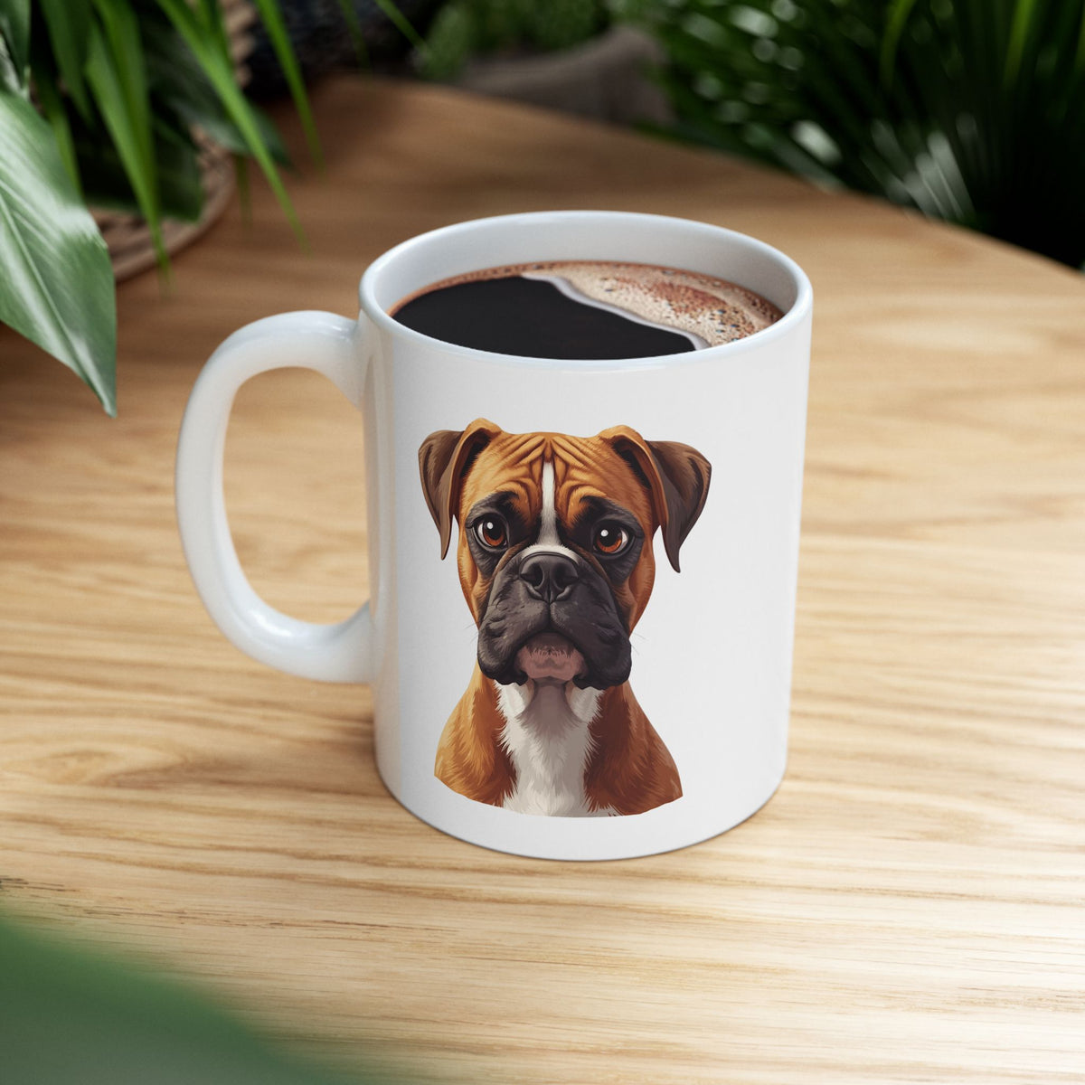 Boxer Dog Mug, Boxer Coffee Mug, Dog Lover Mug, Pet Parent Gift, Boxer Mom Dad Cup 11oz or 15oz, Dog Lover Gift