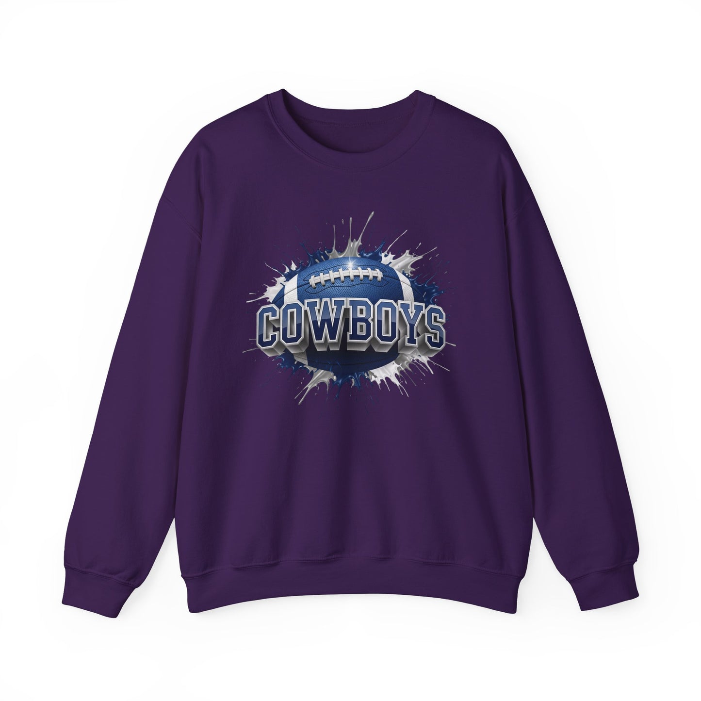 Dallas Football Sweatshirt, Dallas Team Sweatshirt, Football Gift for Dallas Fans, Game Day Sports Fan Football Apparel