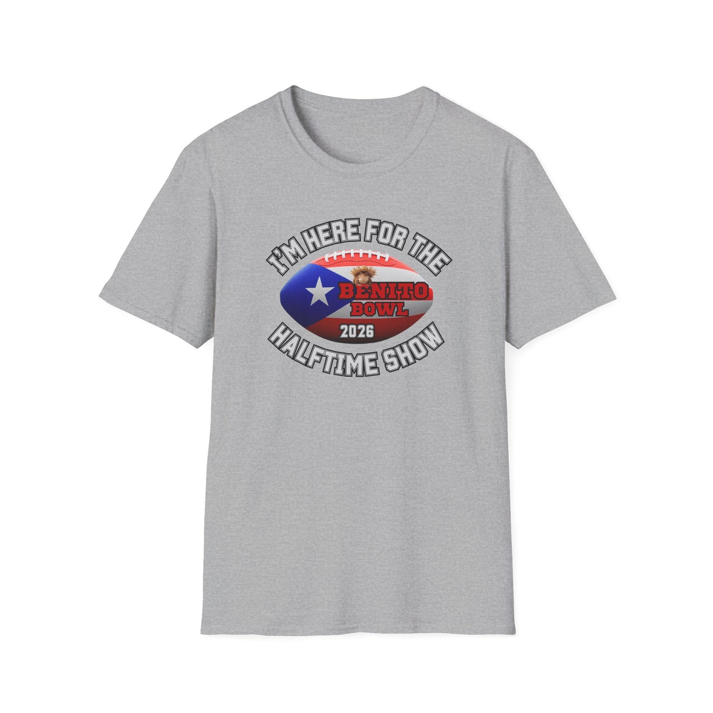Benito Bowl Halftime Shirt 2026 T-Shirt, Benito Bowl Shirt, Football Fan Gift, Benito Tee, Puerto Rico Heritage Tee, Boriqua Pride Gift