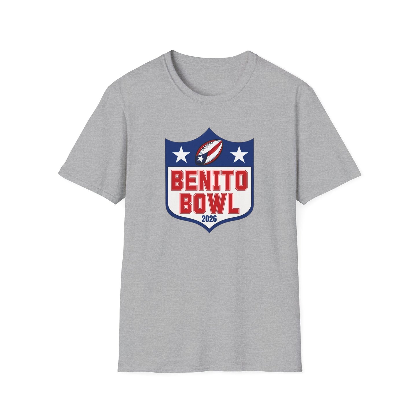 Benito Bowl 2026 Football T-shirt, Benito Bowl Shirt, Football Fan Gift, Puerto Rico Boricua Heritage Culture Pride Tee