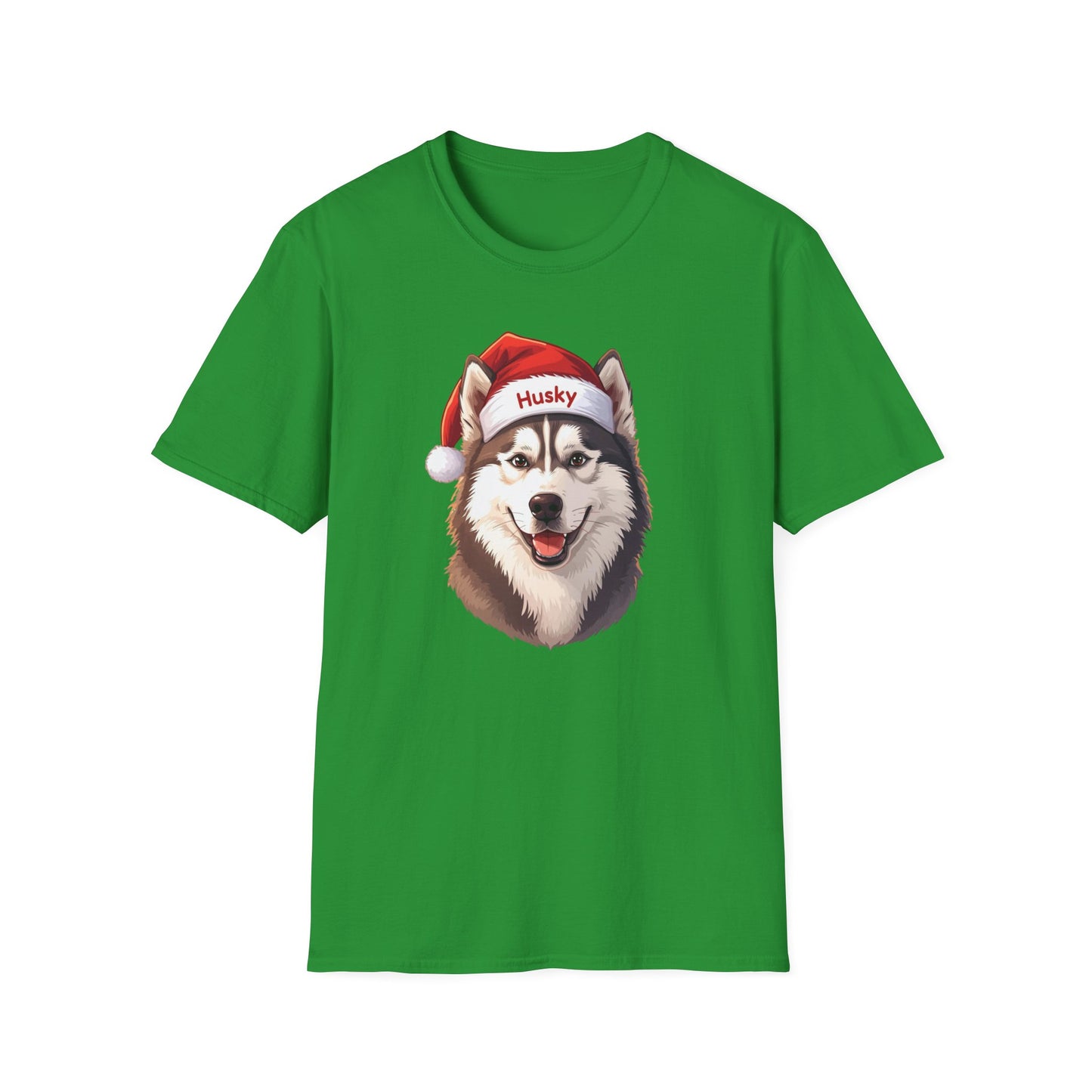 Siberian Husky Dog Portrait Shirt – Husky Dog Lover Gift, Cute Dog Mom Tee, Dog Dad Shirt, Pet Breed Apparel